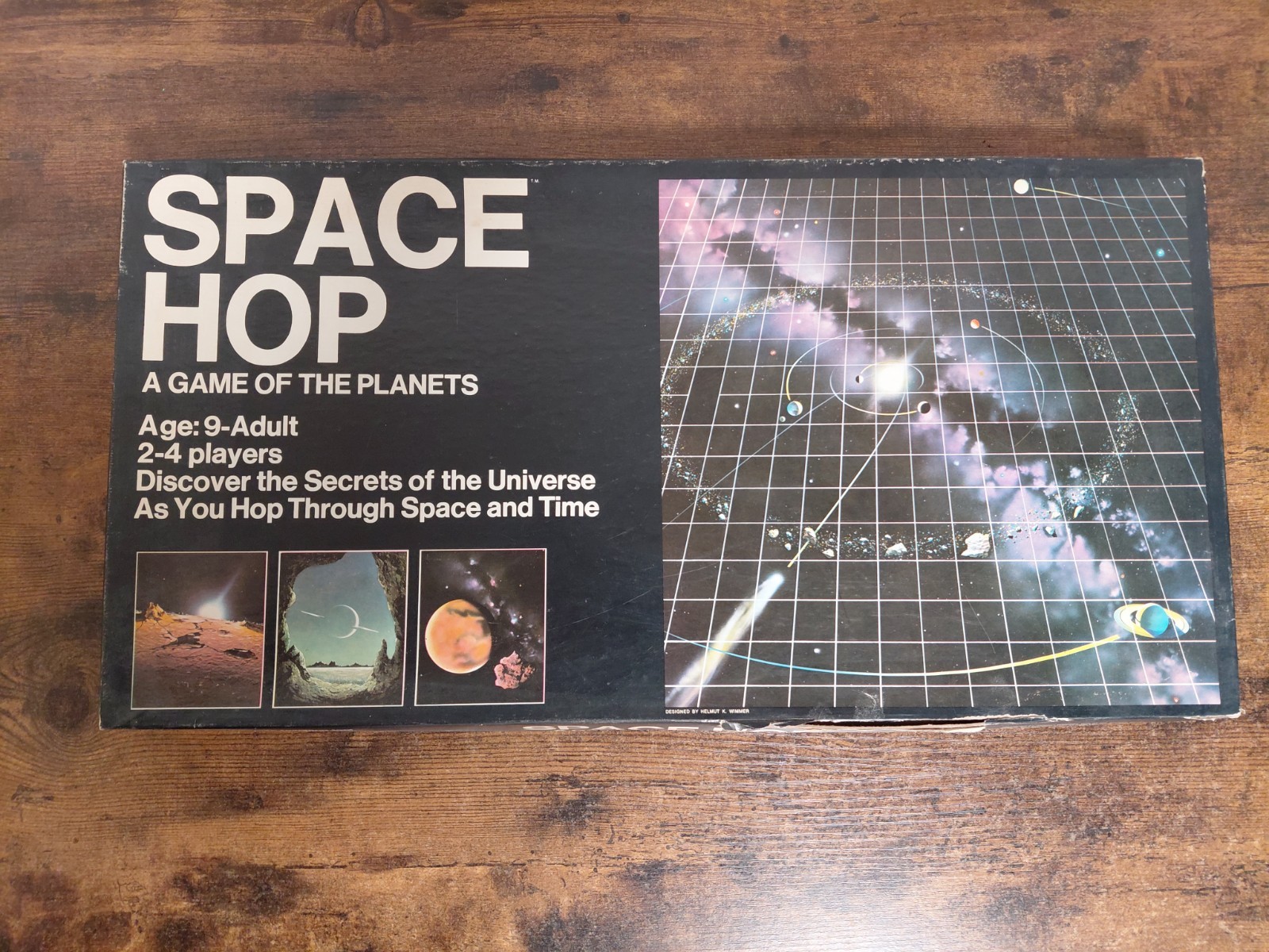 VINTAGE Teaching Concepts Inc. Space Hop Board Game 1973 2-4 Players Age 9-Adult