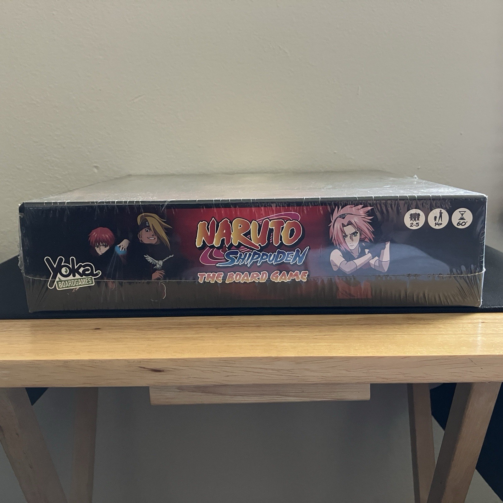 New! Sealed! Naruto Shippuden The Board Game – Fun Strategy Game for 2-5 Players