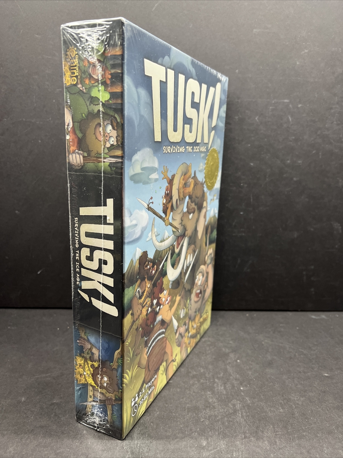 Gale Force 9 Tusk Surviving The Ice Age Boardgame – New, Sealed!