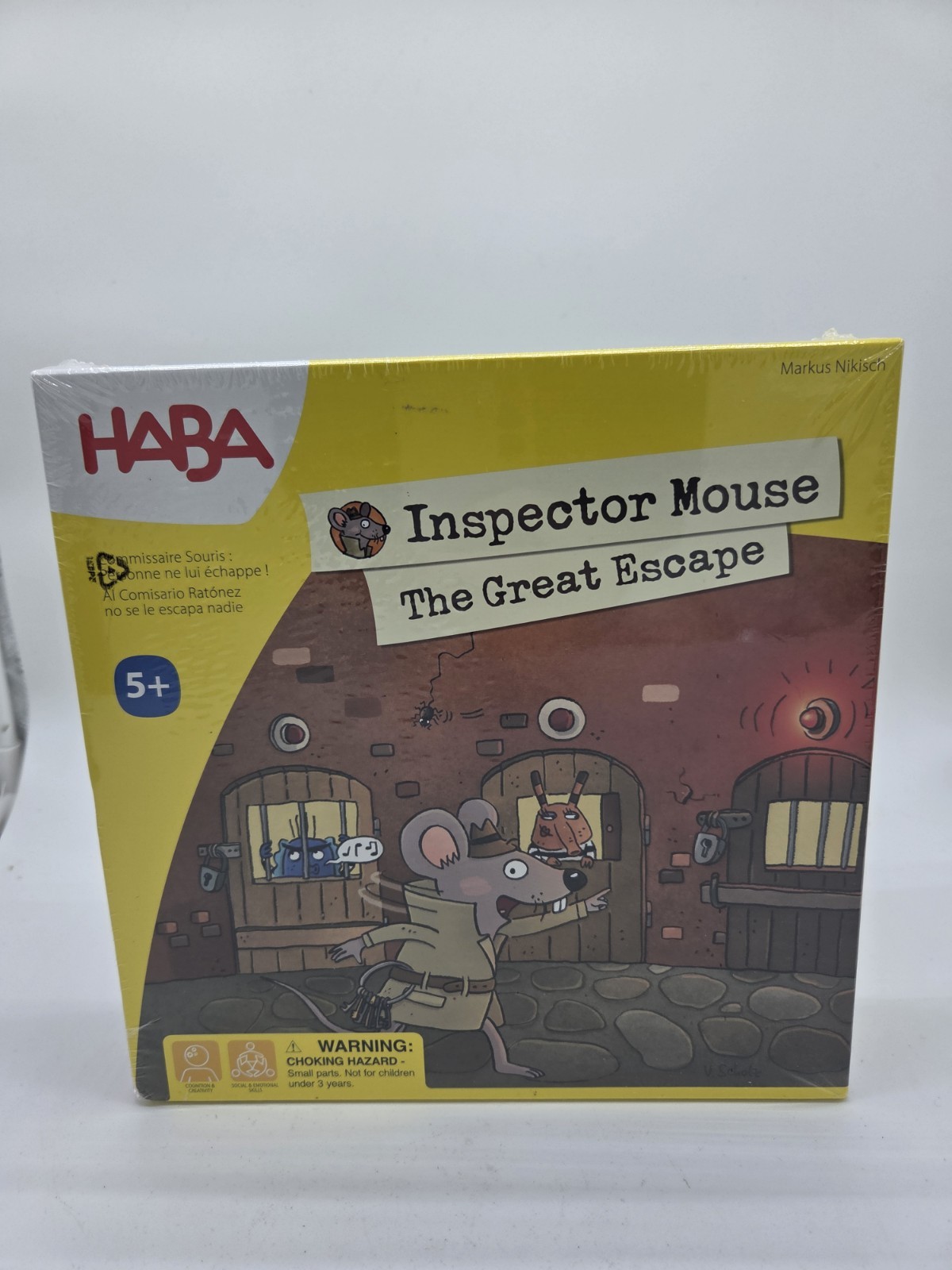 Band New Sealed Inspector Mouse Great Escape Memory Game By HABA, Ages 5+