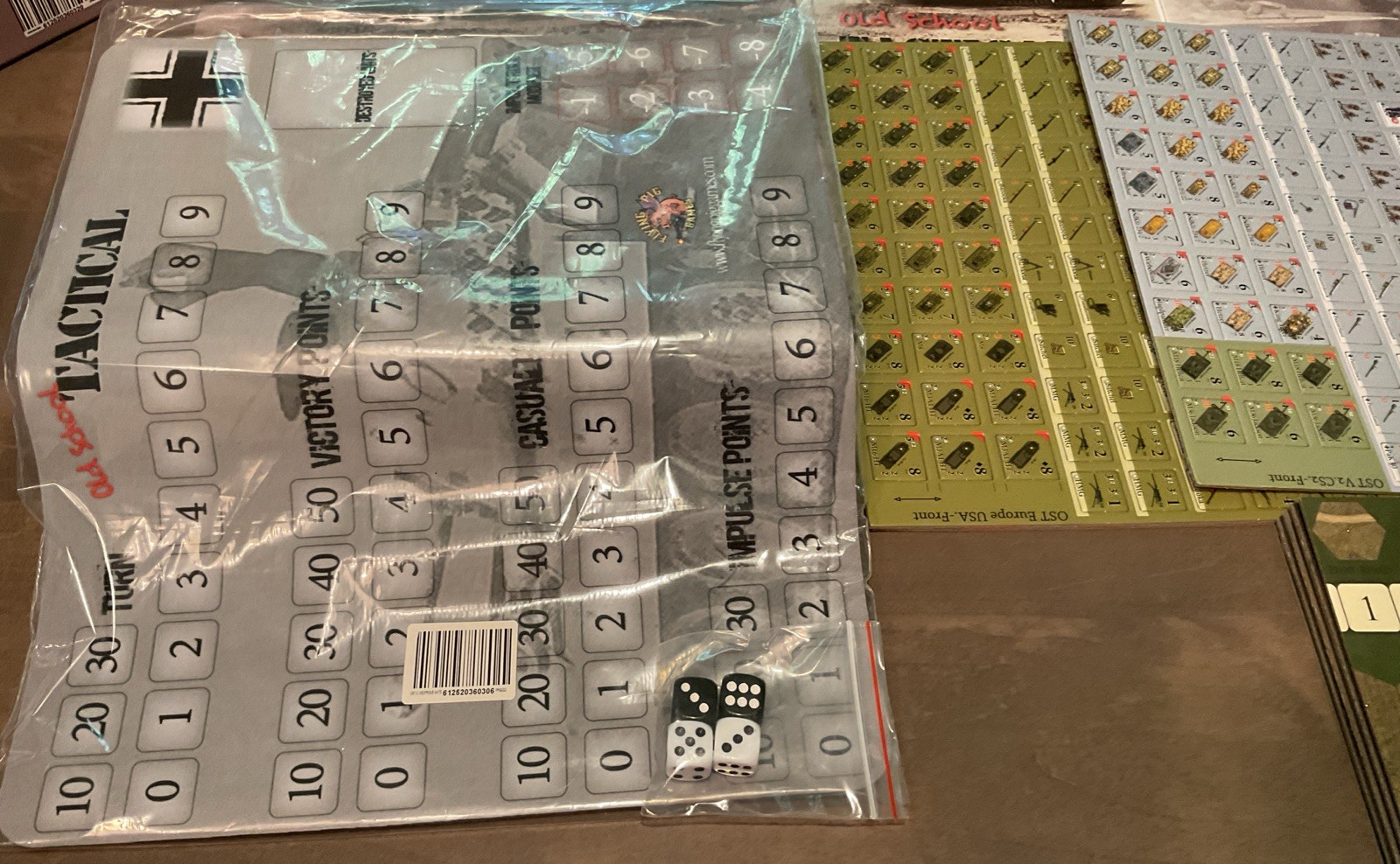 Flying Pig Wargame Old School Tactical (Volume 2) Box UNPUNCHED w/PLAYER MATS 💯