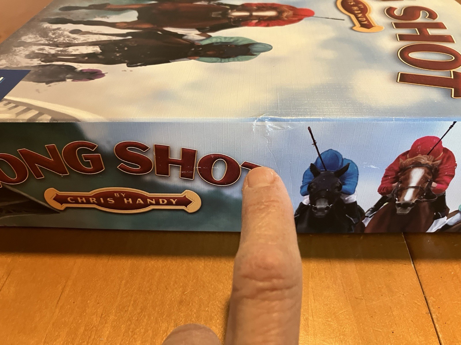 Long Shot Game Z-MAN Games 2009 Horse Racing Board Game Good condition