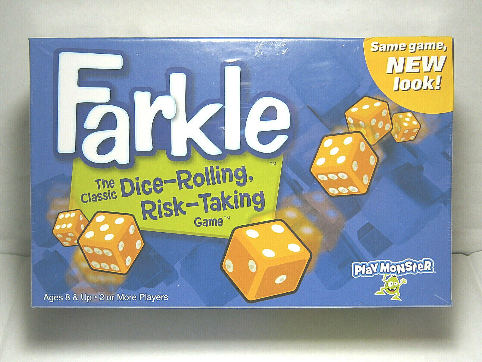 FARKLE – THE CLASSIC DICE ROLLING, RISK TAKING GAME – 2016 PLAY MONSTER – NEW