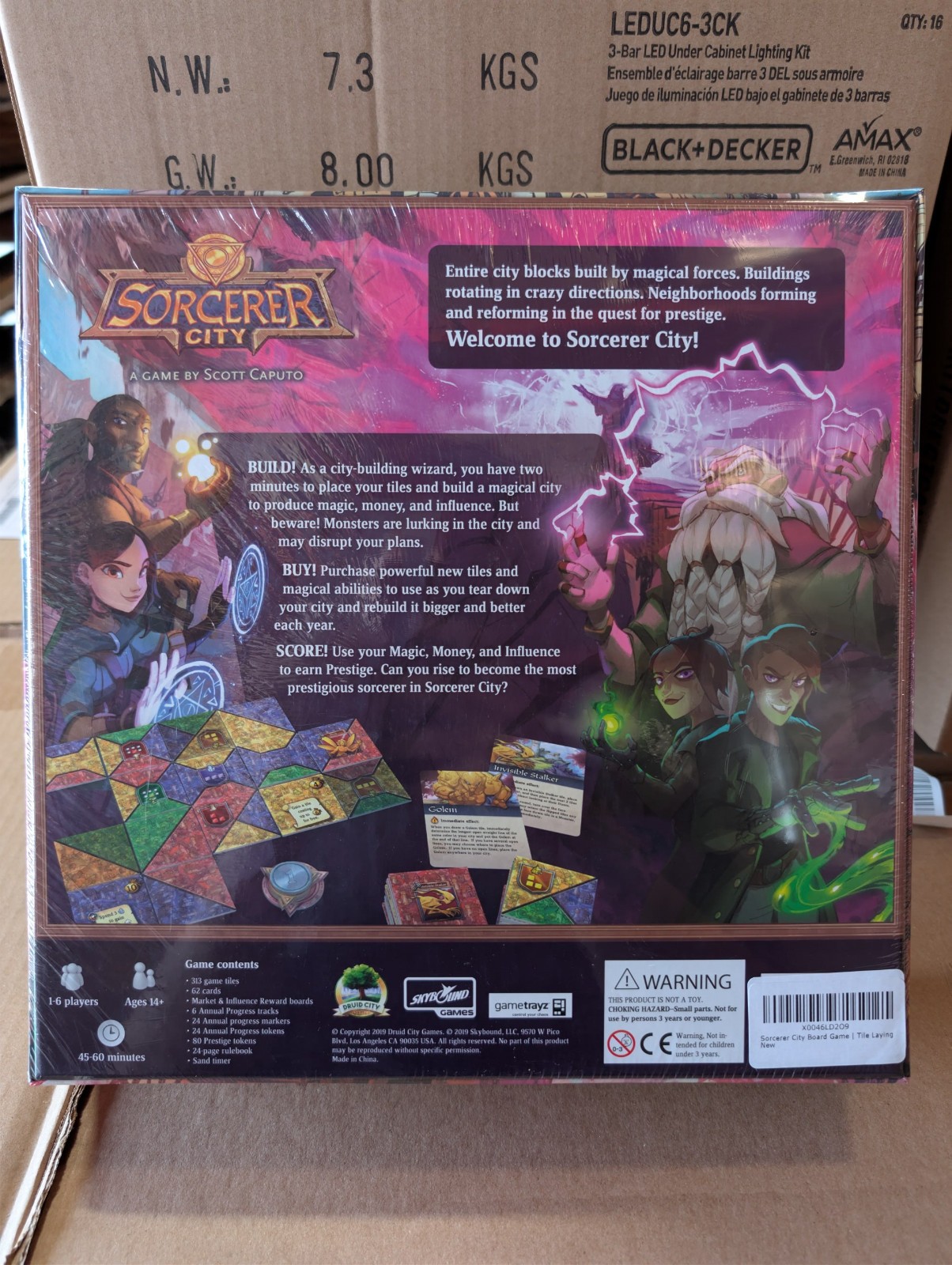 Sorcerer City Board Game – *NEW/FACTORY SEALED*