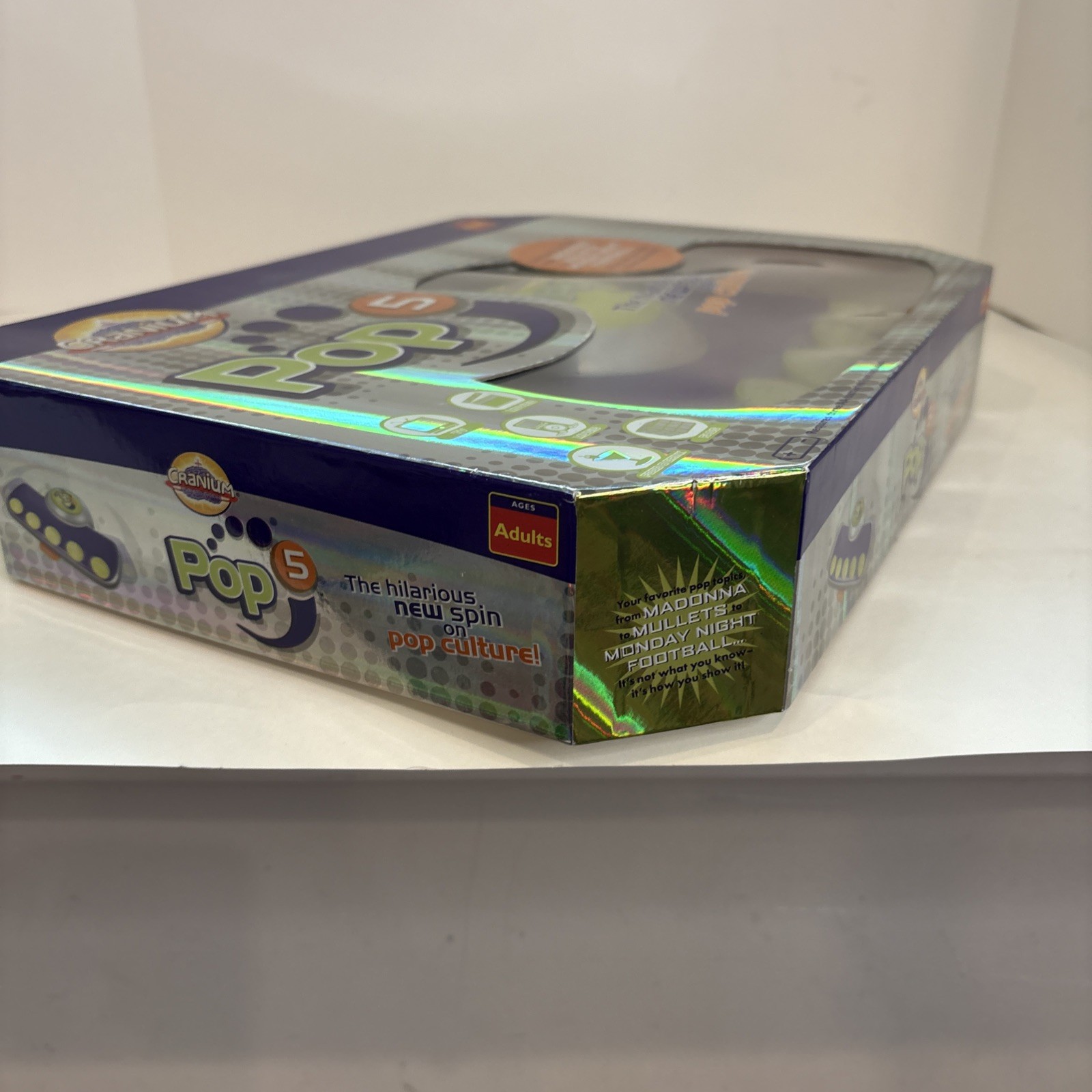Cranium Pop 5 Adult Pop Culture Trivia Console Board Game ~ new opened box