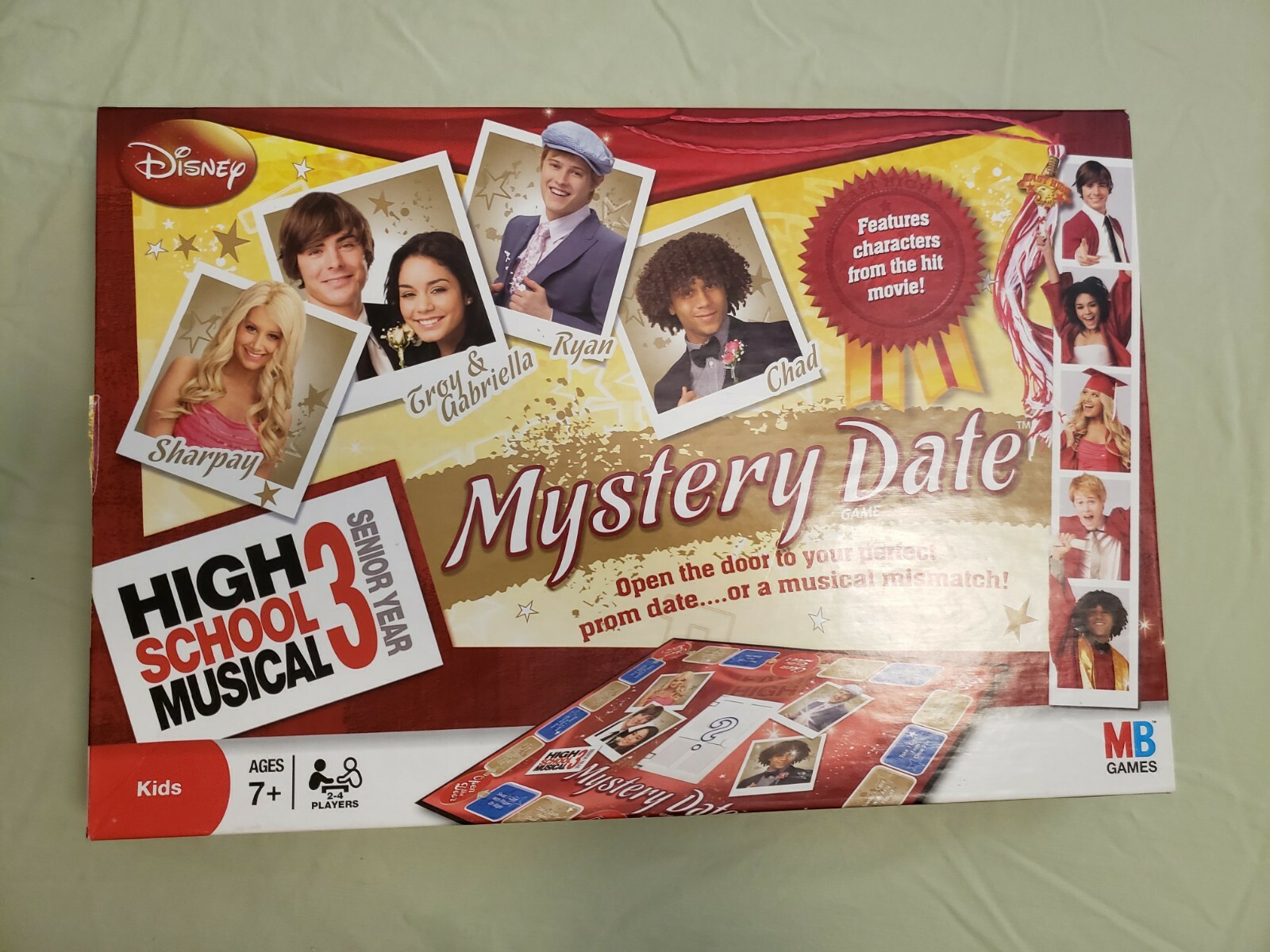 Disney Mystery Date Board Game Teens Girls