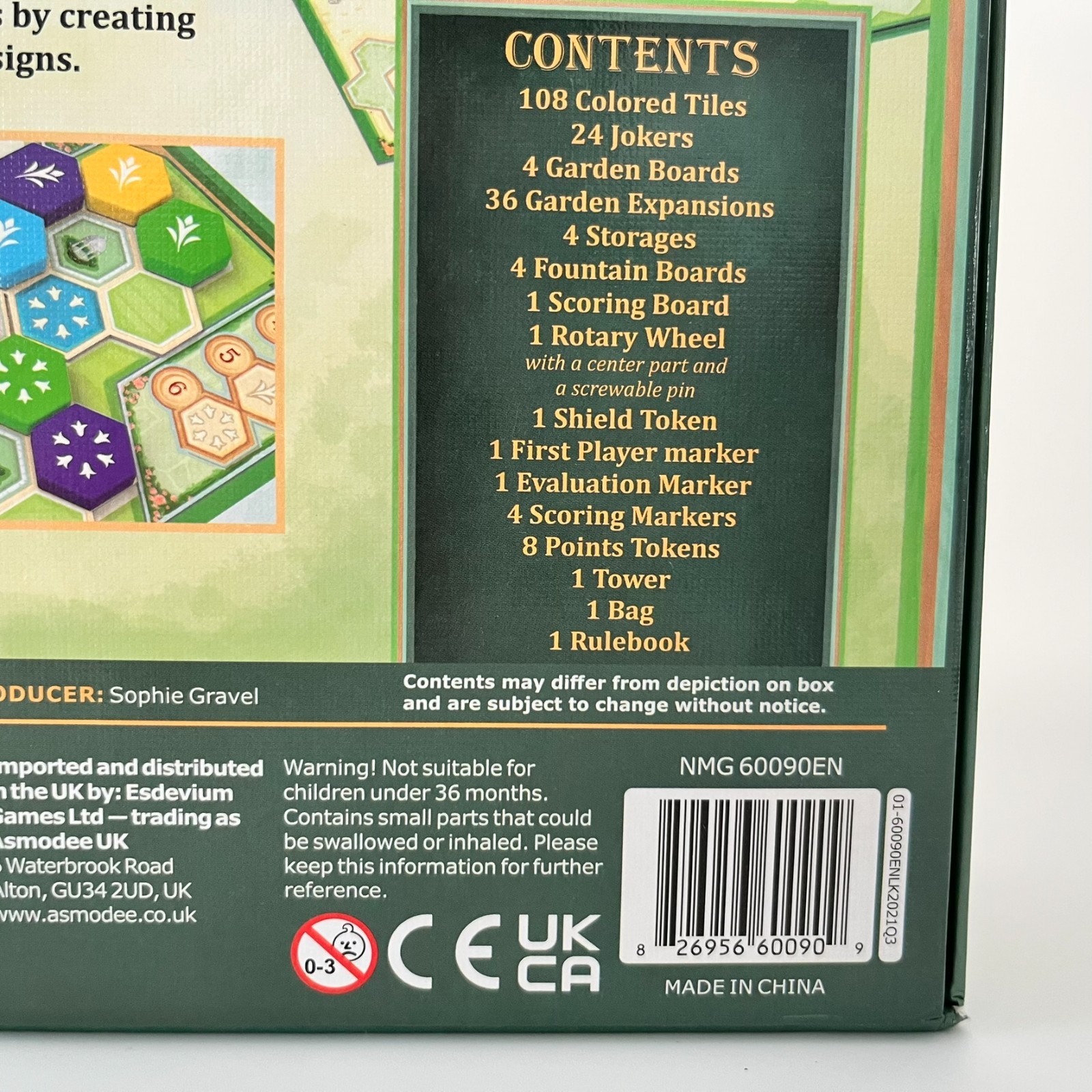 Azul: Queen’s Garden Board Game Next Move / Plan B Games Complete