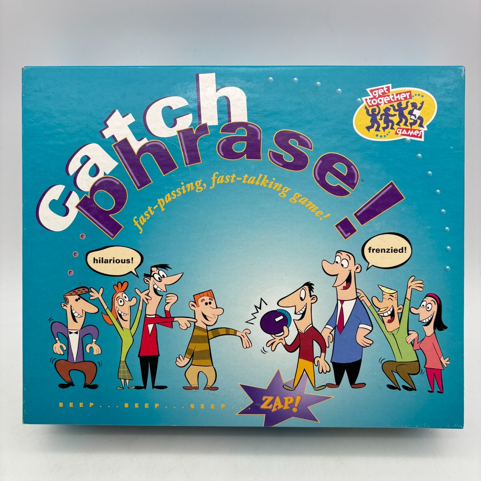 VINTAGE Catch Phrase Game COMPLETE WORKS Parker Brothers 1994 90s Words
