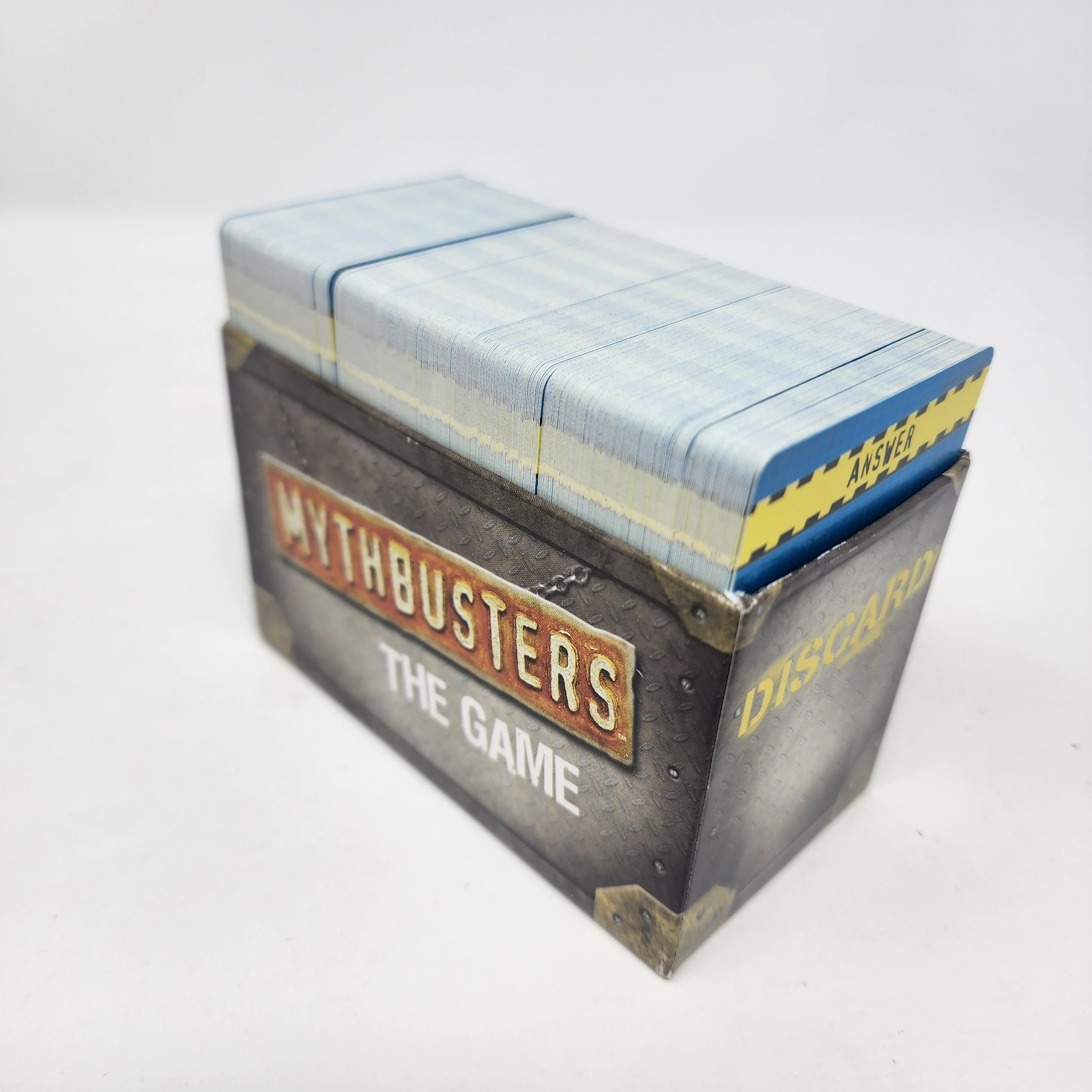 Mythbusters The Game Discovery Channel 2012 Wonder Forge Complete Pre-owned