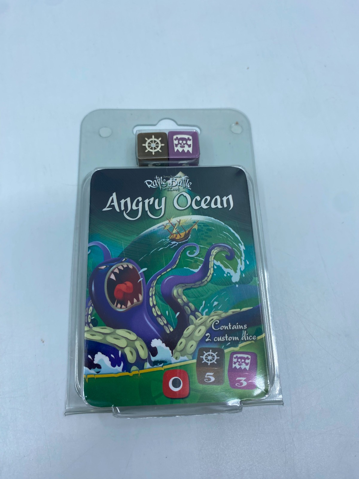 Rattle Battle Grab the Loot Angry Ocean Expansion Card Board Game NEW SEALED