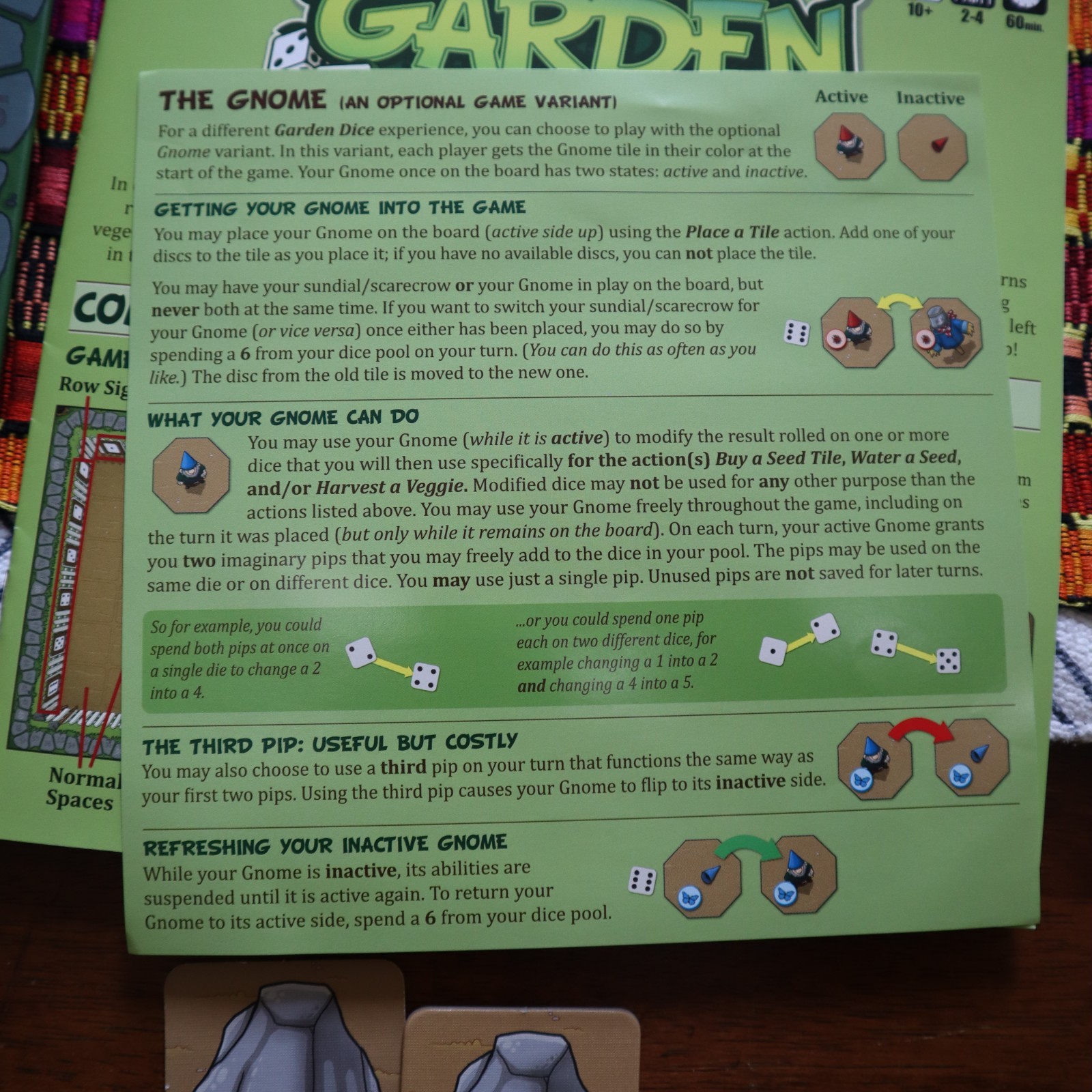 Garden Dice Board Game Family Strategy Game Night Complete