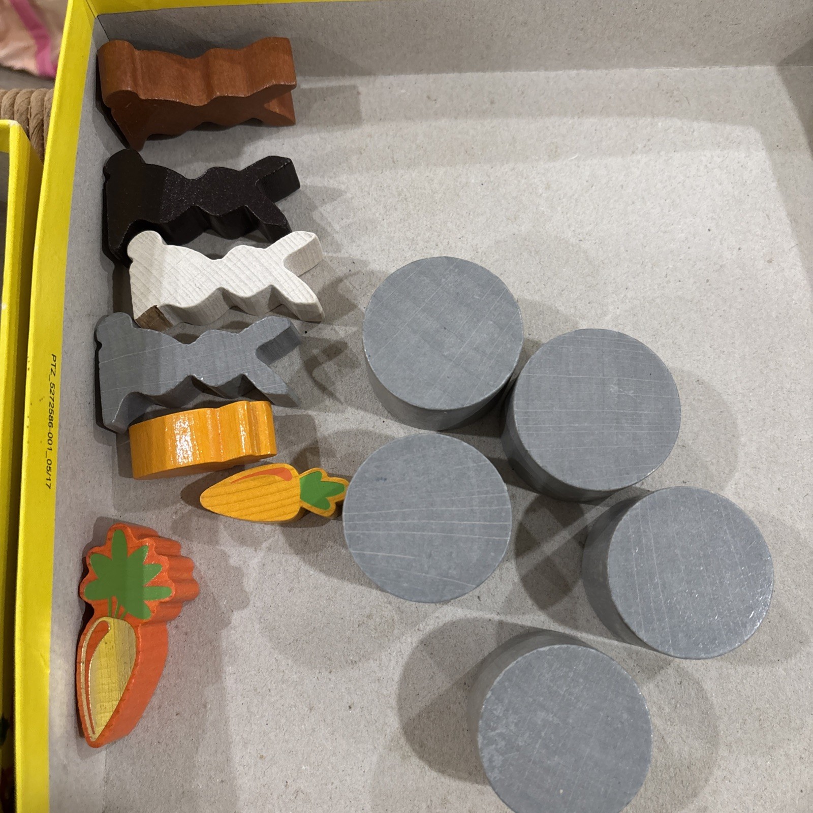 HABA Board Game Rabbit Rally – 100% COMPLETE! One Piece Has Been Taped. See Pic
