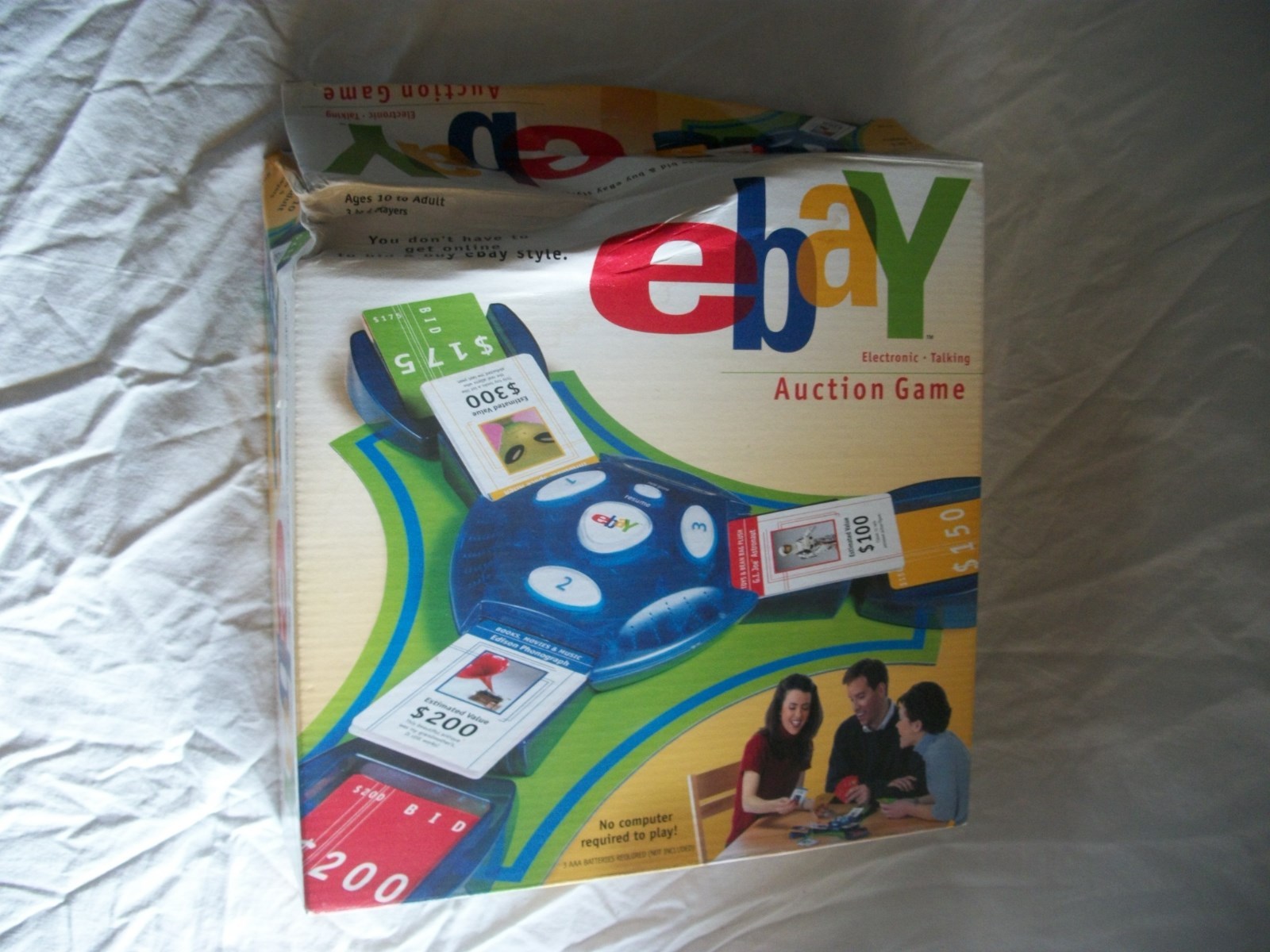 Complete 2001 Ebay Selling & Buying Auction Board Game Get In on the Thrill