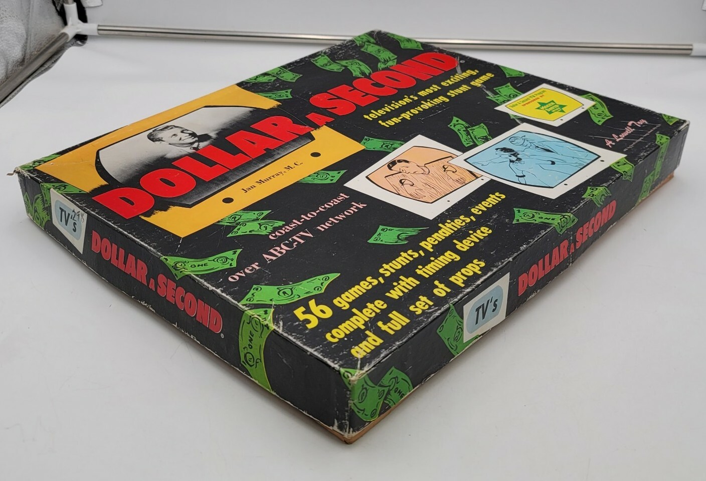 TV’s Dollar A Second Vintage Board Game A Lowell Toy