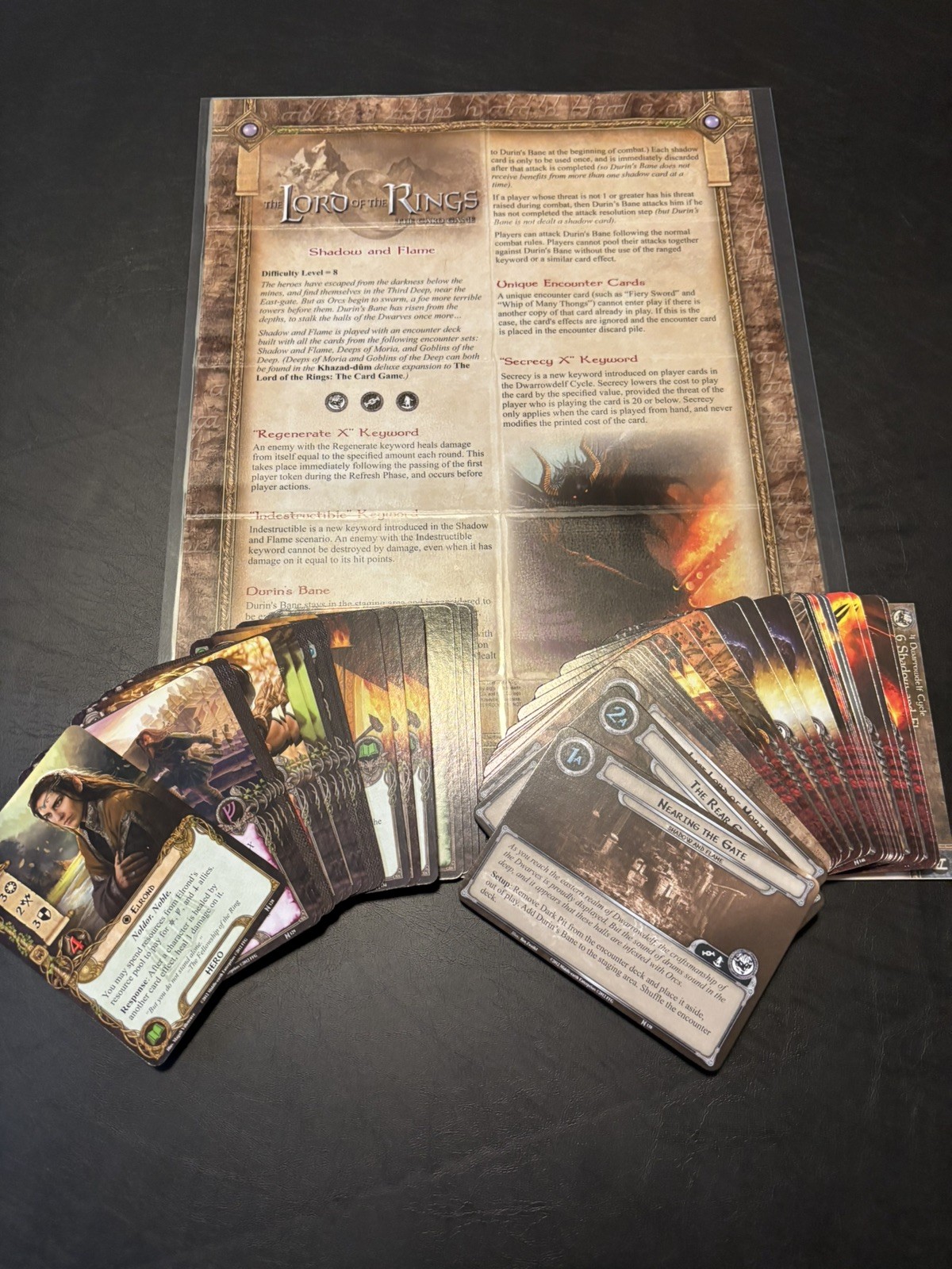Lord of the Rings LCG – Complete Dwarrowdelf Cycle, Expansion + 6 APs