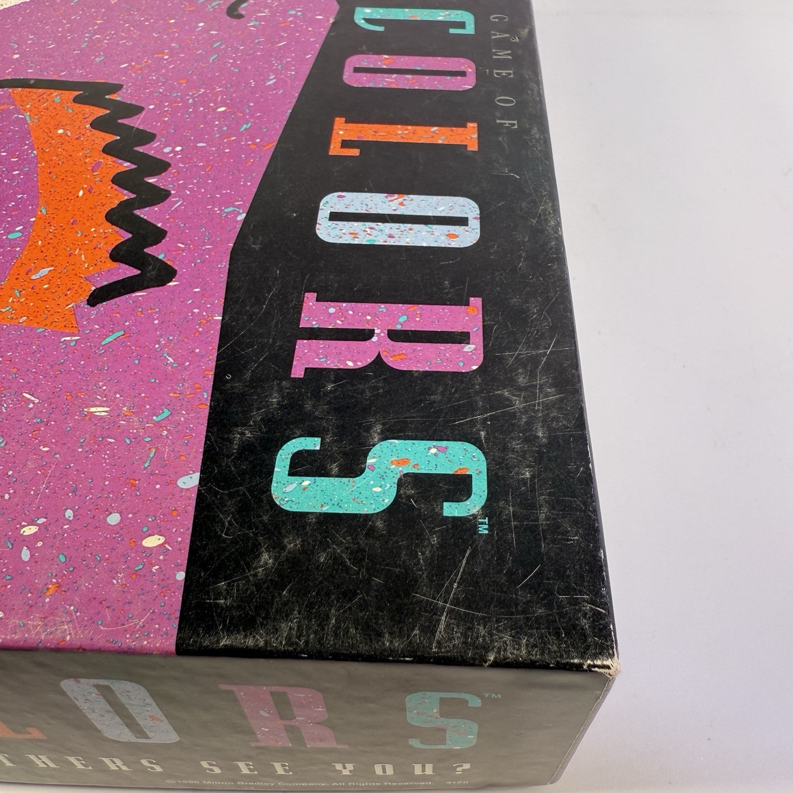 The Game of True Colors Vintage 1990 Milton Bradley