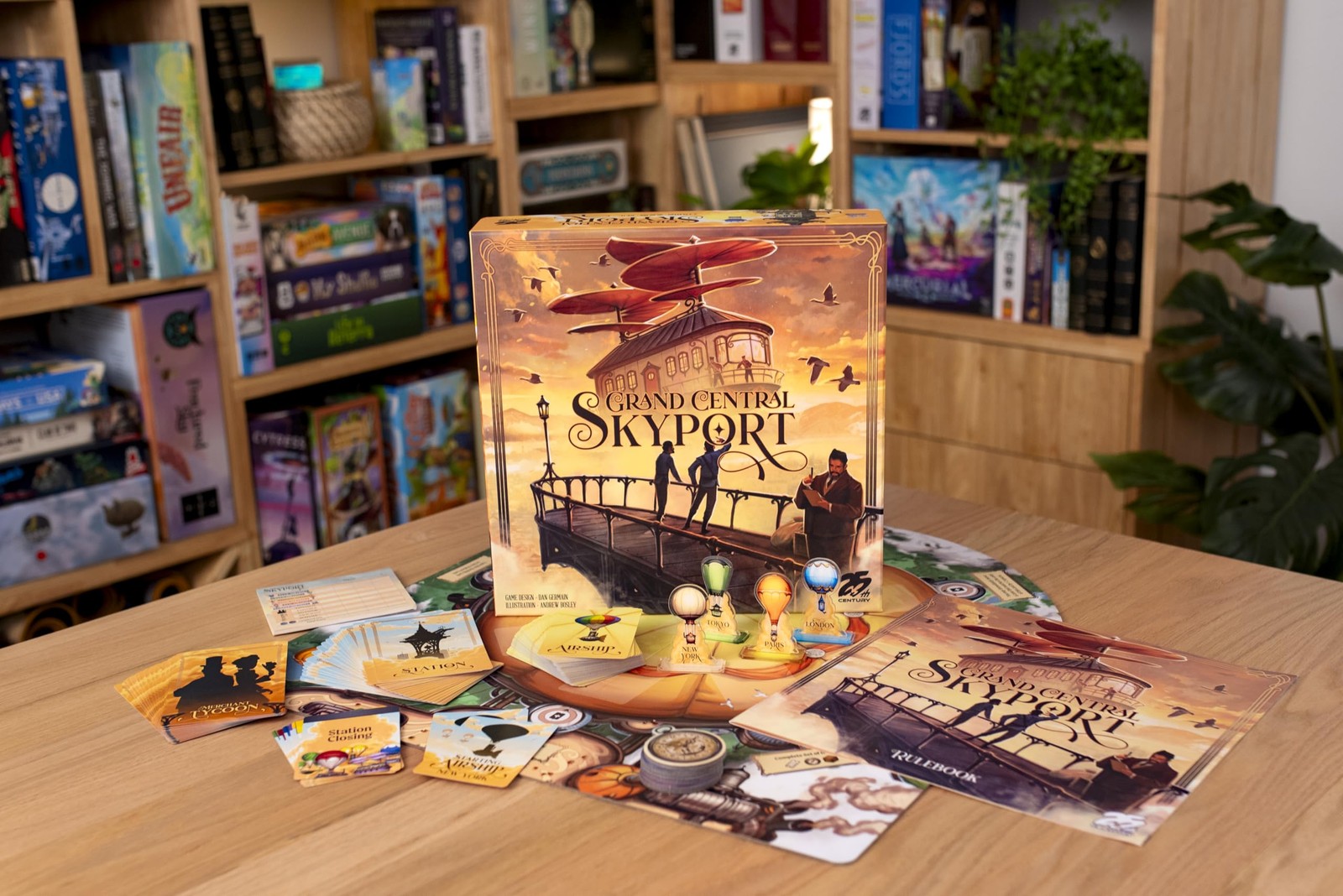 Grand Central Skyport 25Th Century Games Ages 14 2-4 Players 3060 Minutes