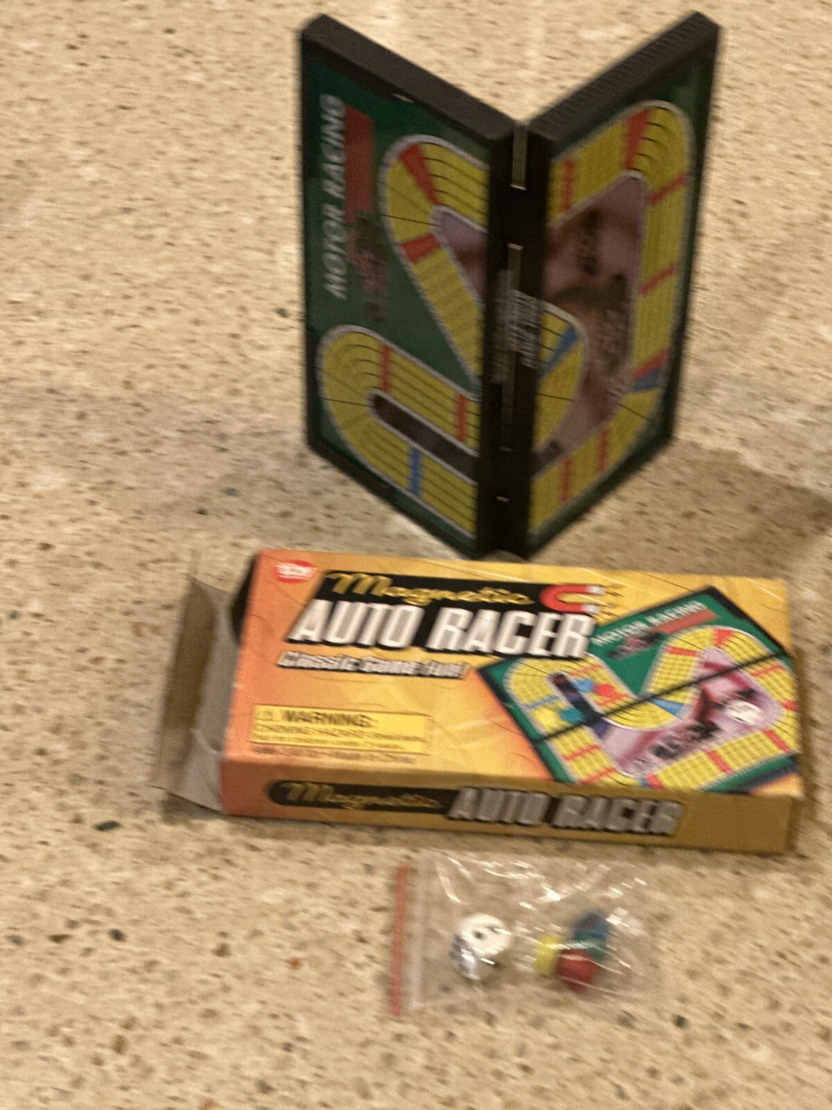 The Toy Network Magnetic Mini Games Travel Games/Backgammon/Racer/Ludo/Solitaire