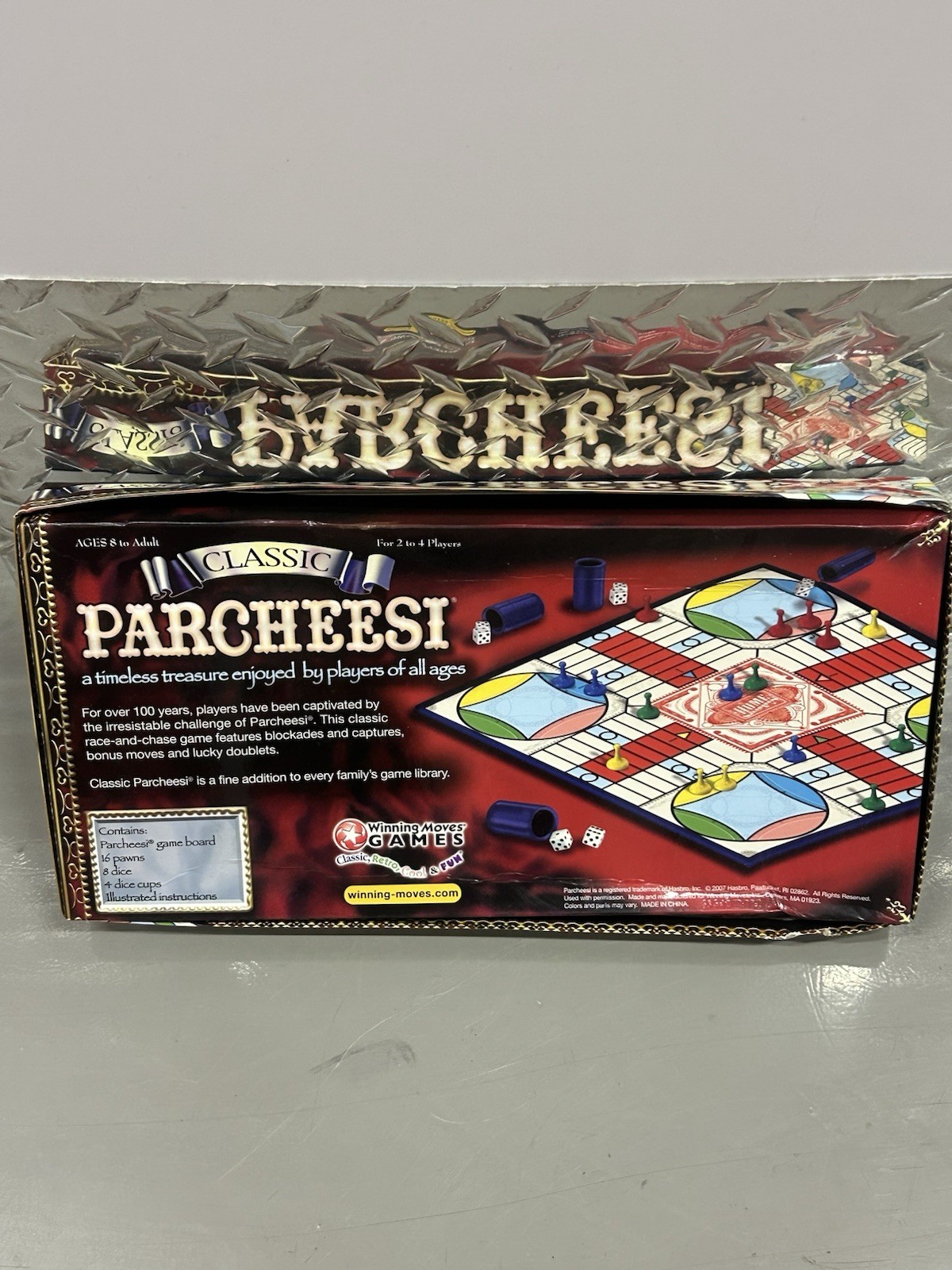 1989 Milton Bradley Parcheesi #4037 New Sealed Board Game Vintage