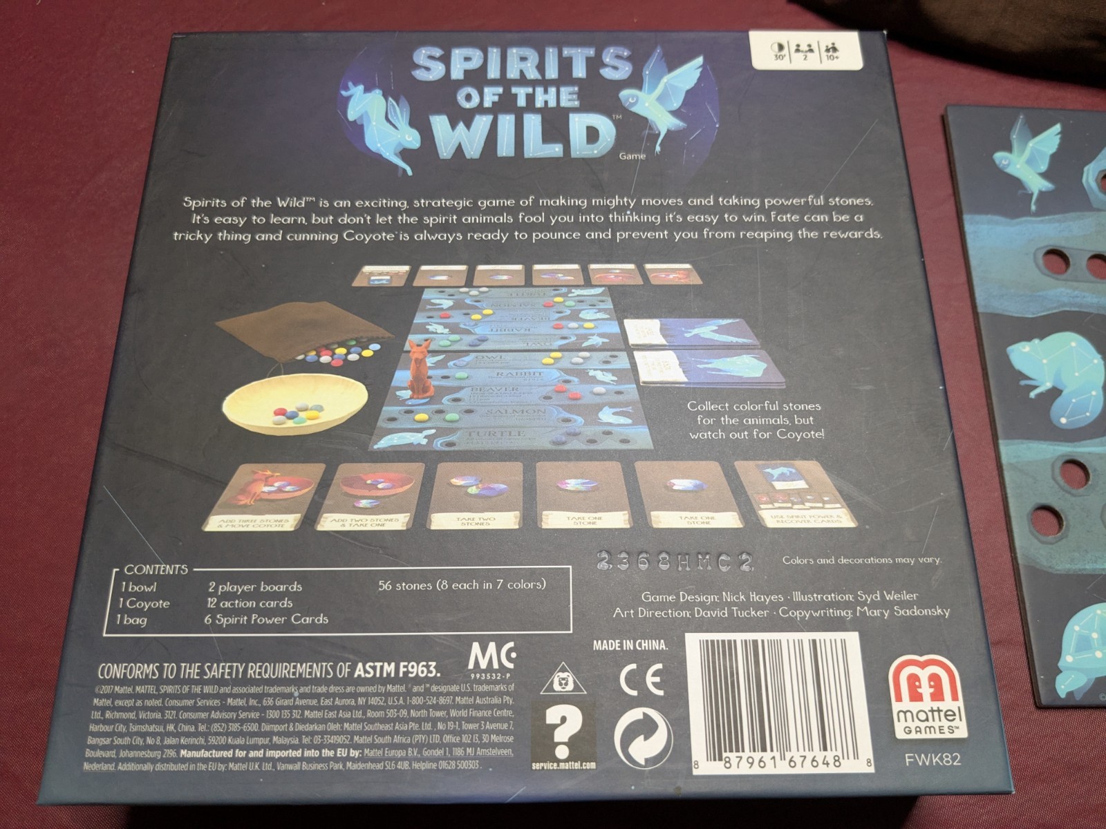 Spirits of the Wild Board Game Strategy 2 Player Complete w/multiple expansions!