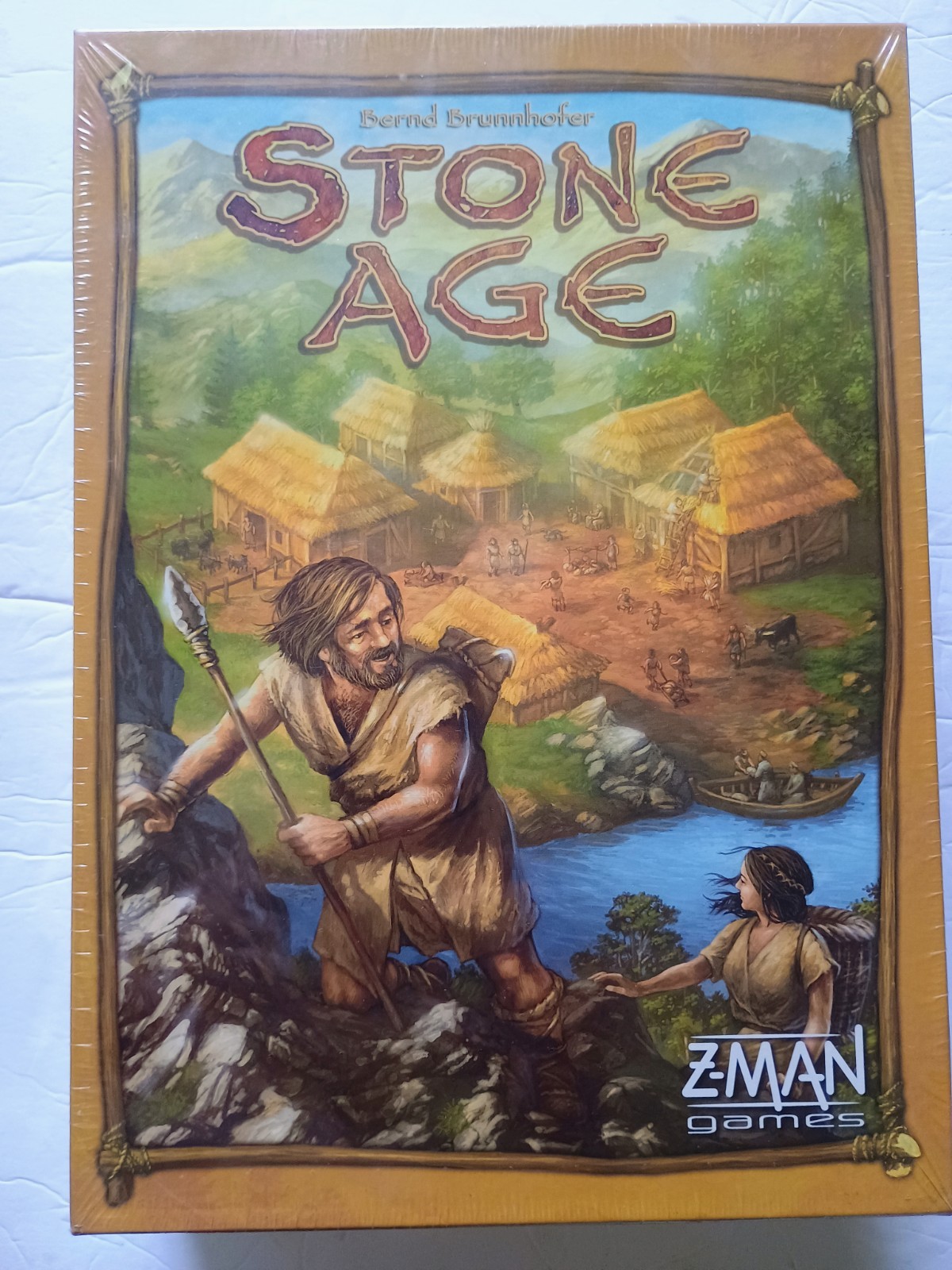 Bernd Brunnhofer Stone Age Z-Man Games 2008-2014 Board Game New Sealed