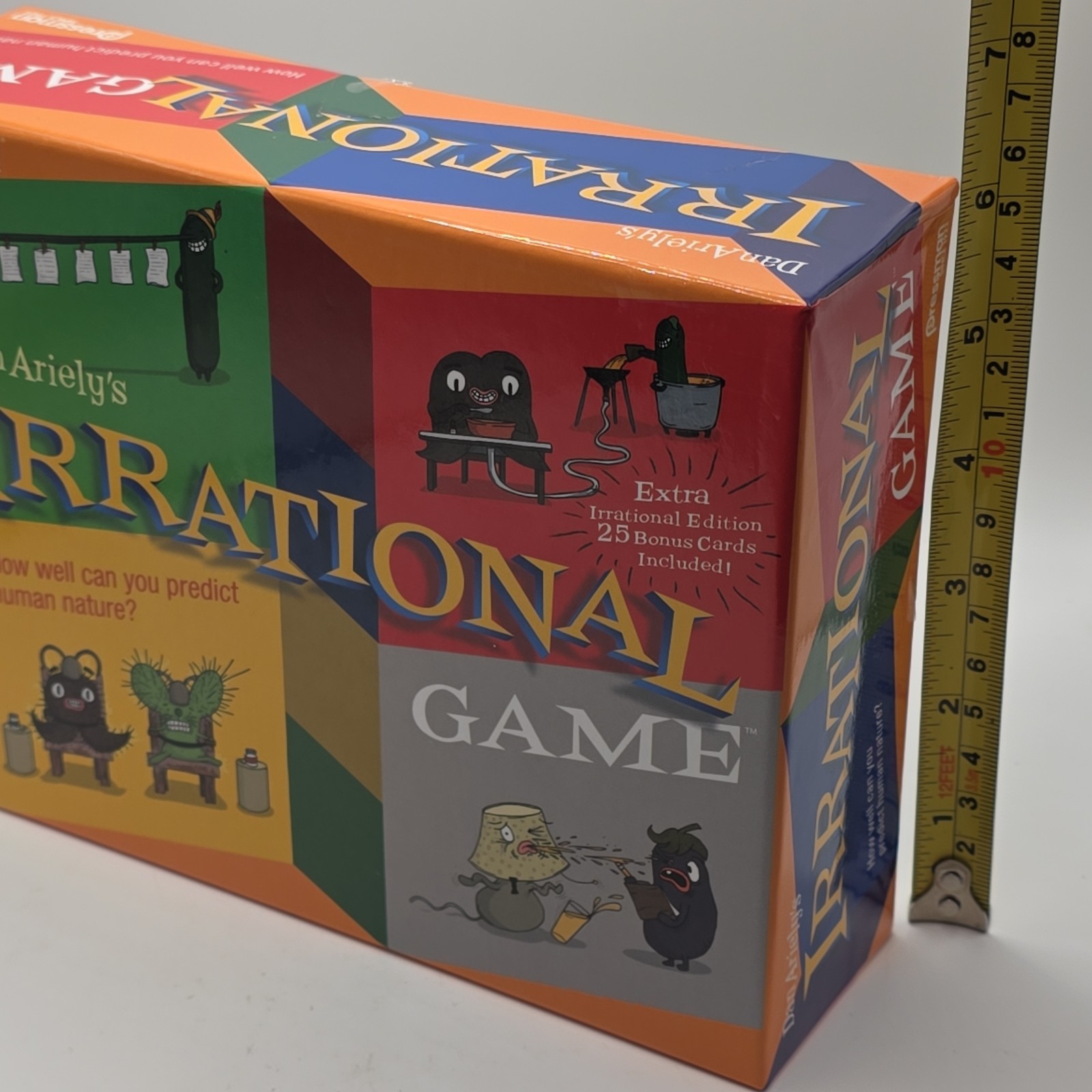 Dan Ariely’s Irrational Game Pressman 2016 Card Game New In Box
