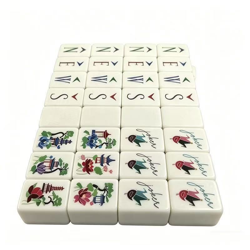 NEW!American Mahjong,160 deep blue Layered+Fashion Mahjong bag set Fast ship