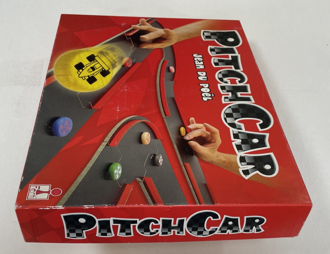 PitchCar Boardgame by Jean Du Poel Ferti Games 2003 Multilingual Ed. Complete