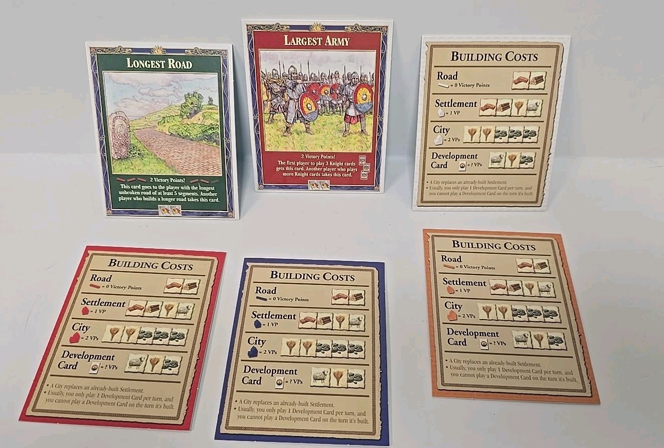 The Settlers Of Catan 3061, The Rivals For Catan 3131 &Catan Dice Game 3108 READ