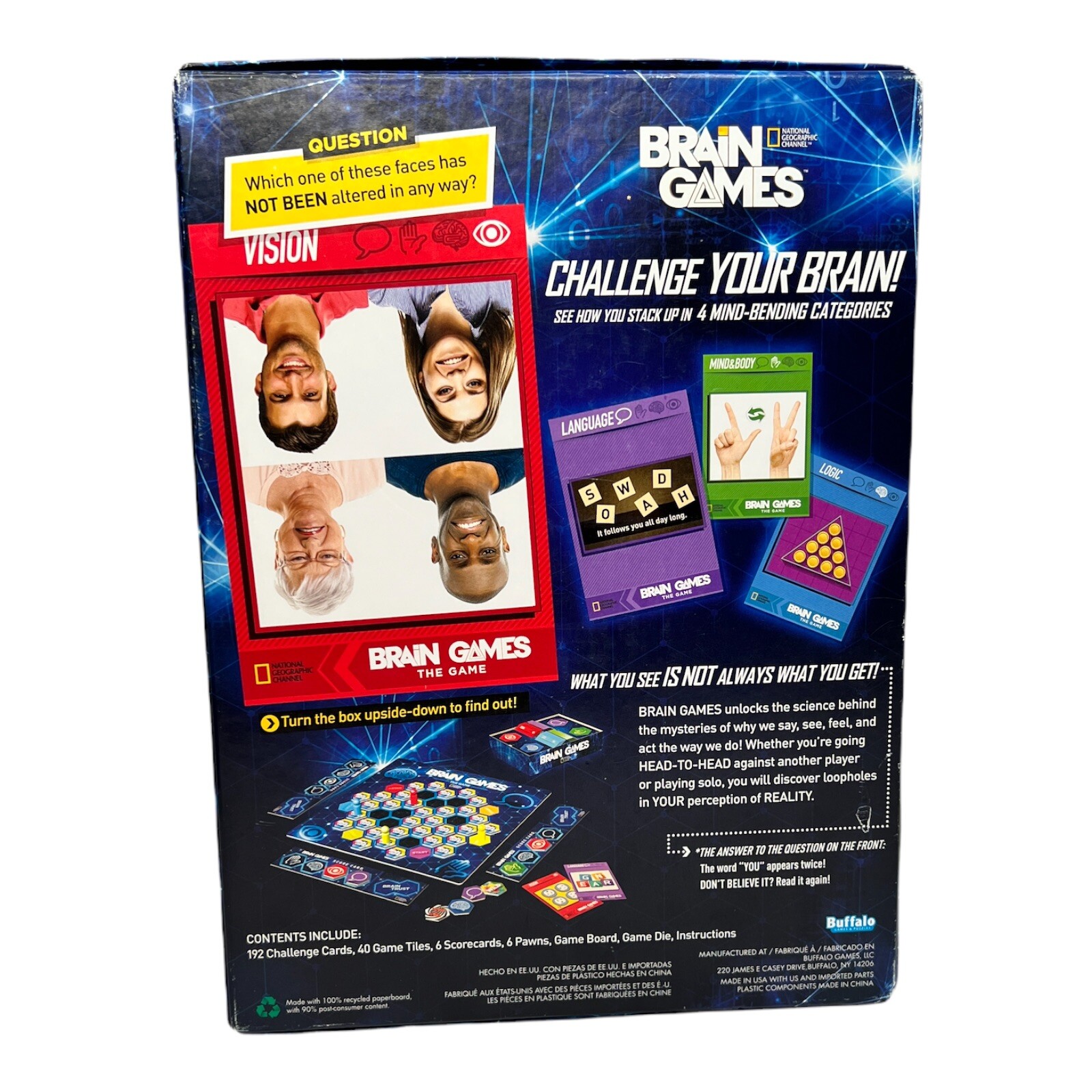 National Geographic Channel Brain Games – EUC – COMPLETE – Buffalo – 2015