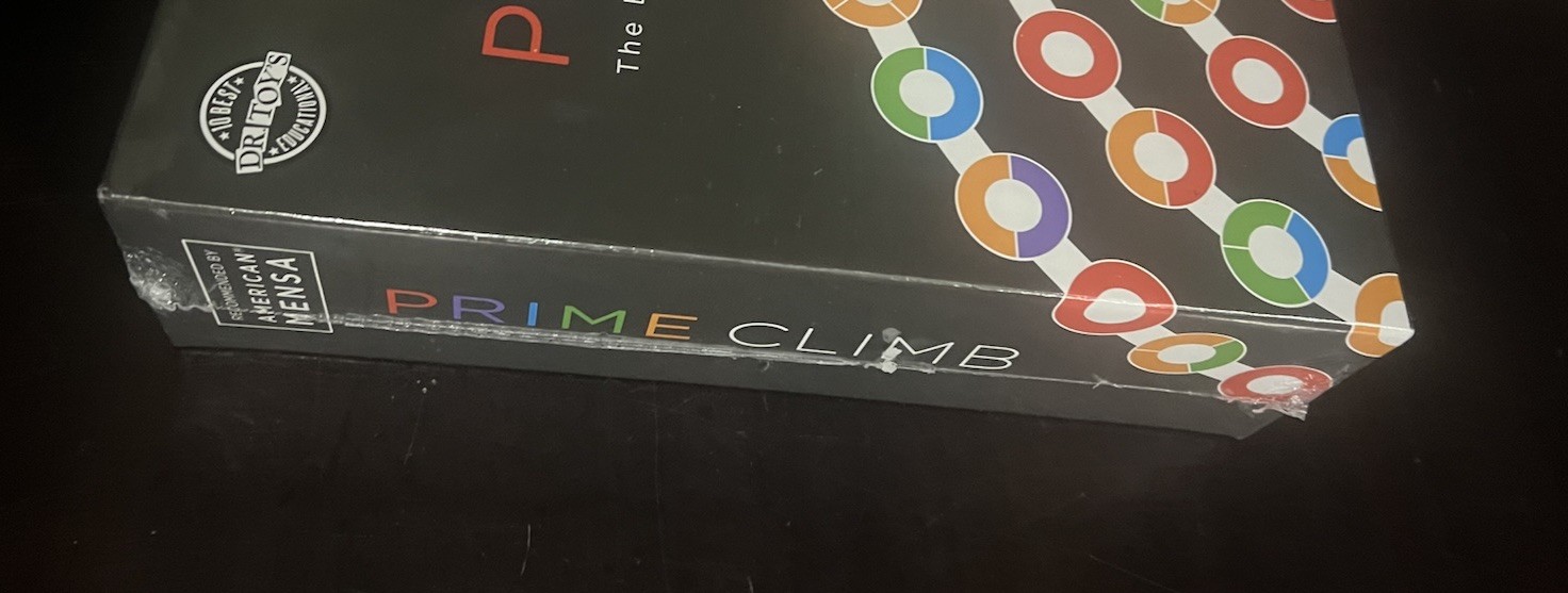 Prime Climb Math Mathematical Board Game 2014 Ages 10+ Sealed New