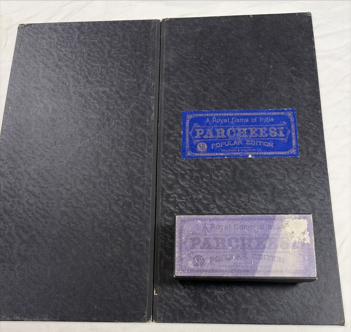 Selchow & Righter Vintage Parcheesi Popular Edition A Royal Game Of India No Box