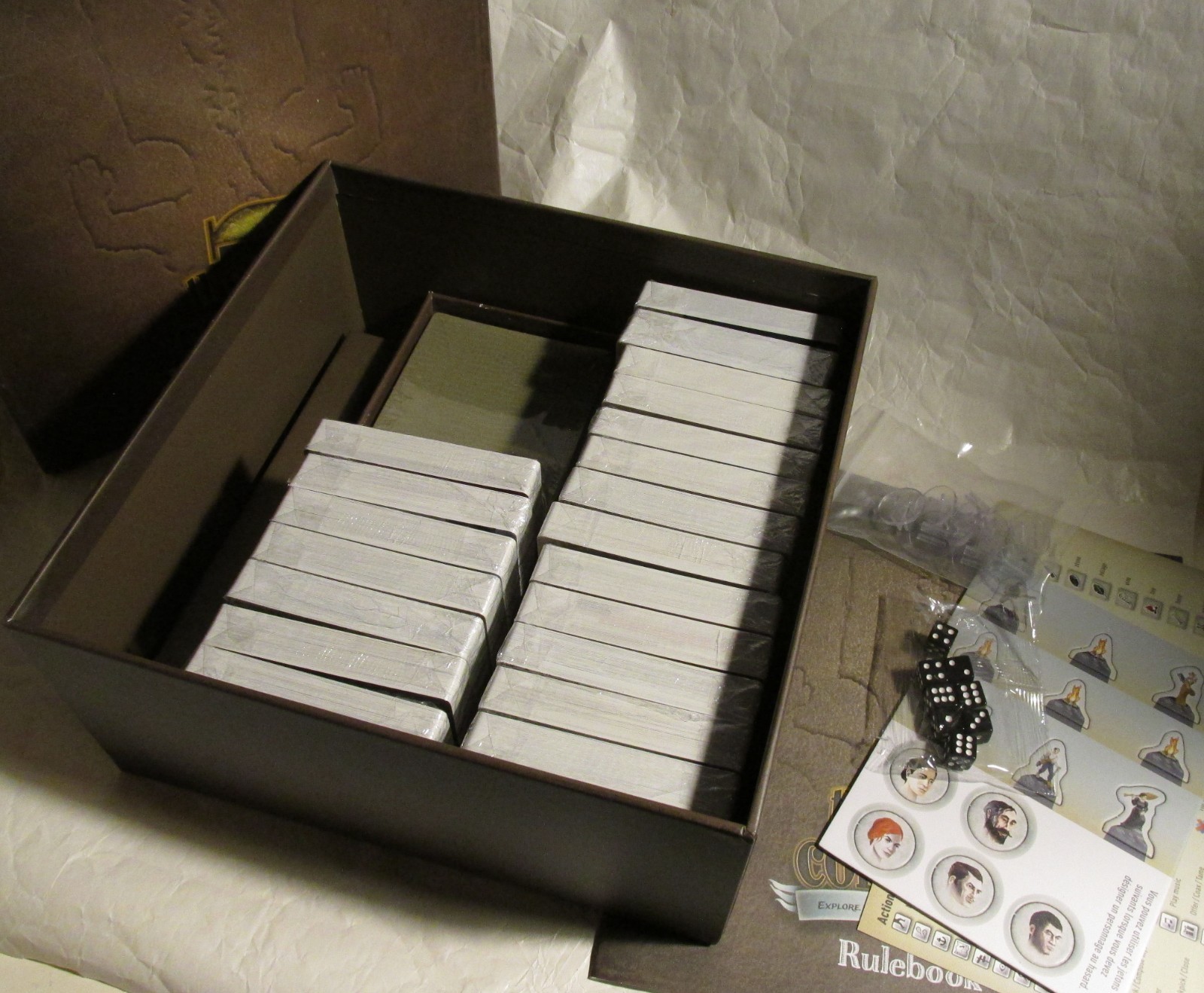 The 7th Continent– Explorers Adventure Game in the early 1900s – NEW open Box