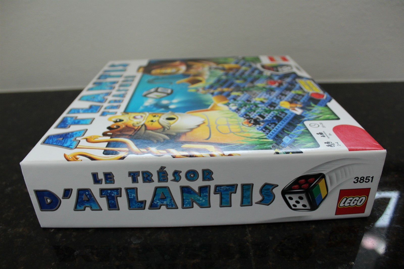 2010 Lego Limited Edition Atlantis Treasure Building Game Set #3851 2-4 Players