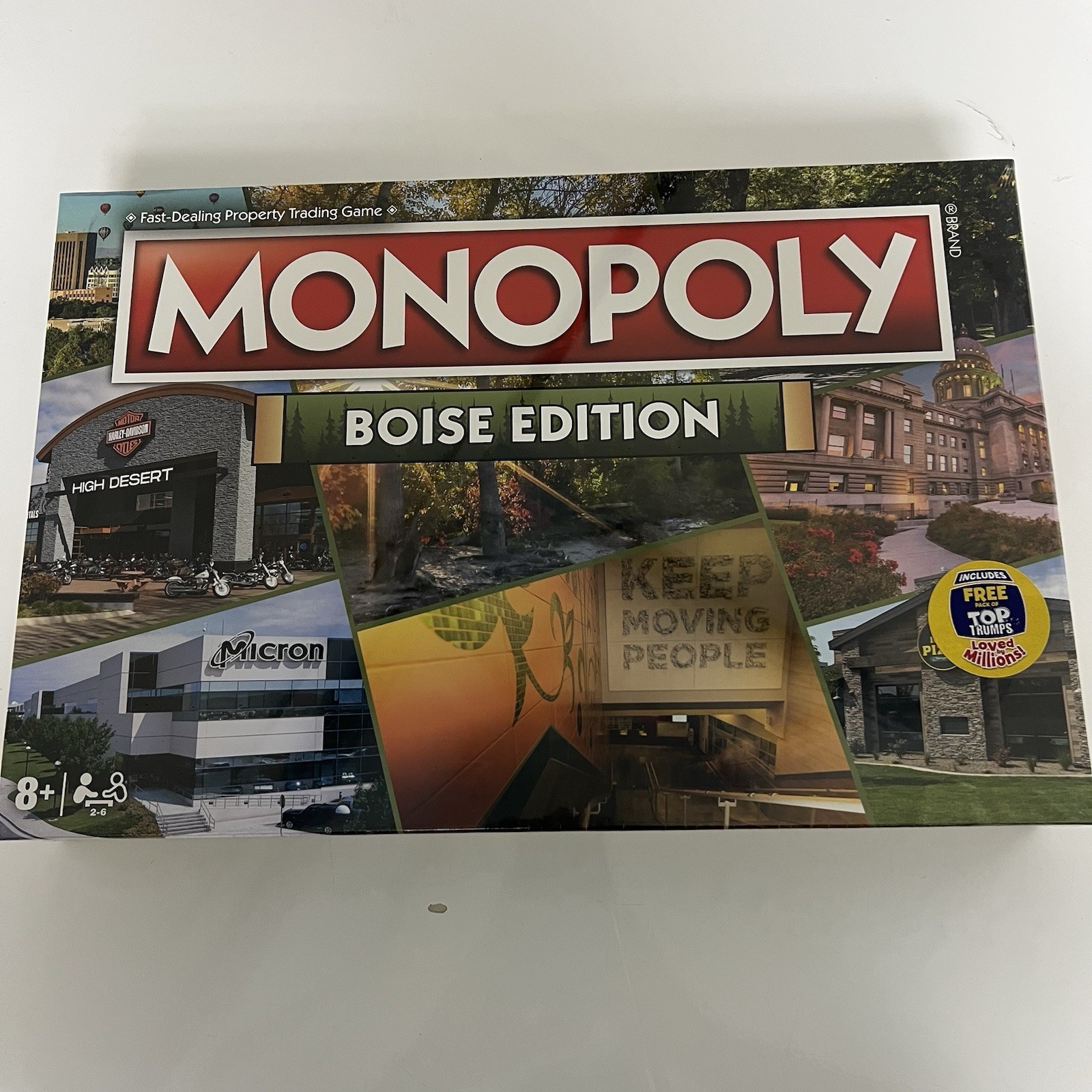 Monopoly Board Game – Boise Edition: 2-6 Players Family Board Games Sealed