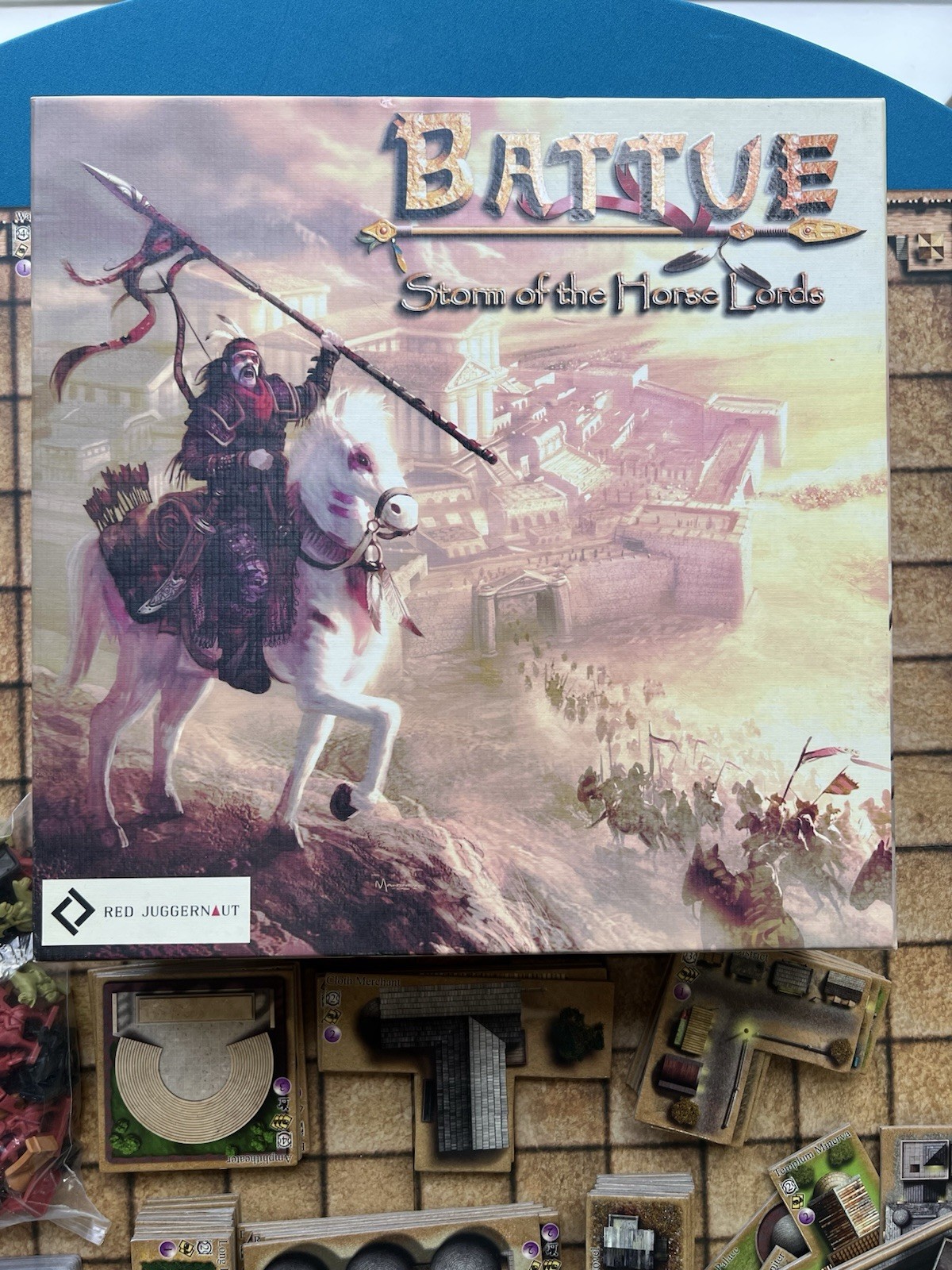 Battue Storm of the Horse Lords Board Game 2007 Red Juggernaut, Unplayed
