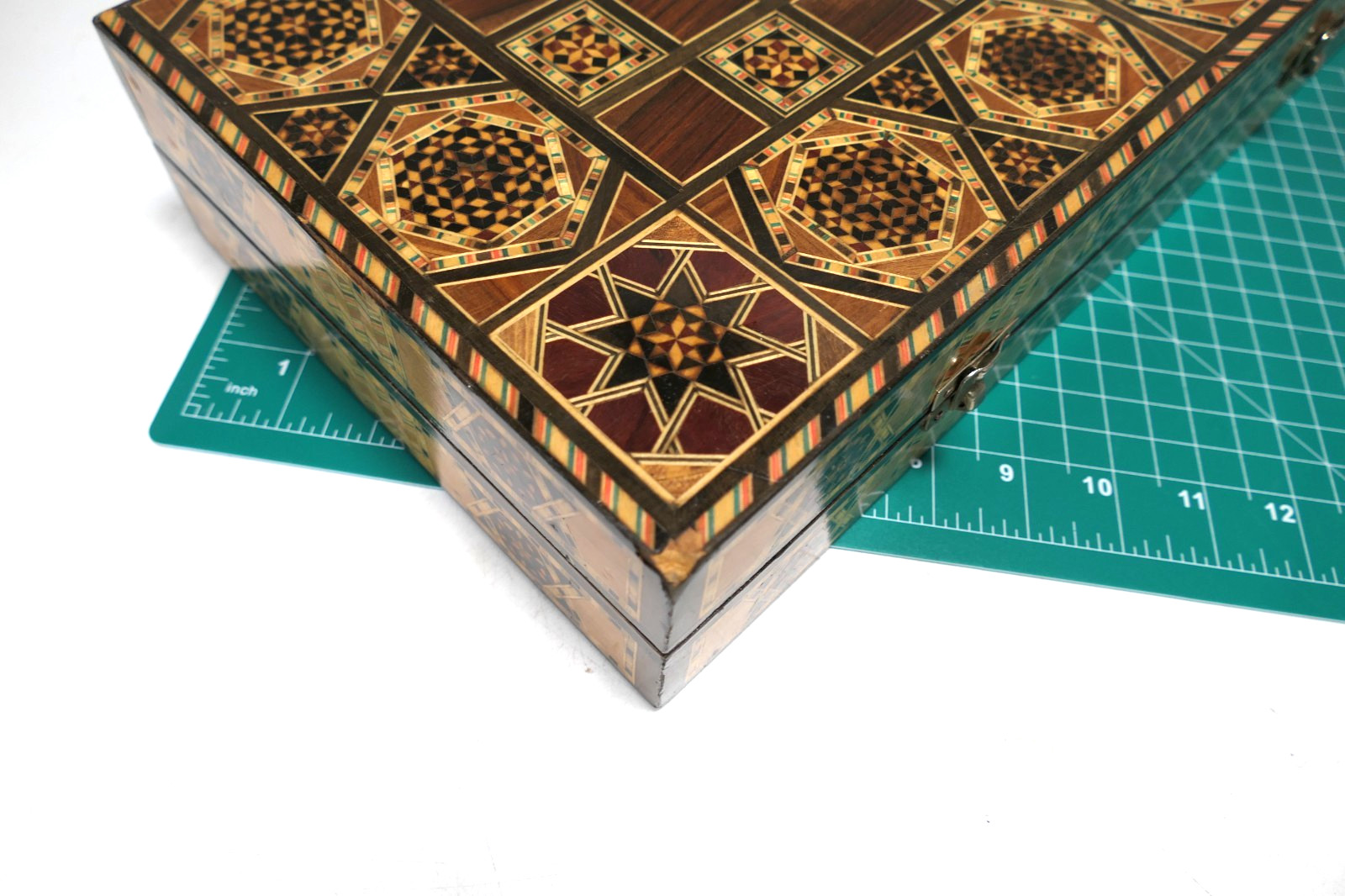 Backgammon Chess Set Handmade Solid Inlaid Wood Game Board