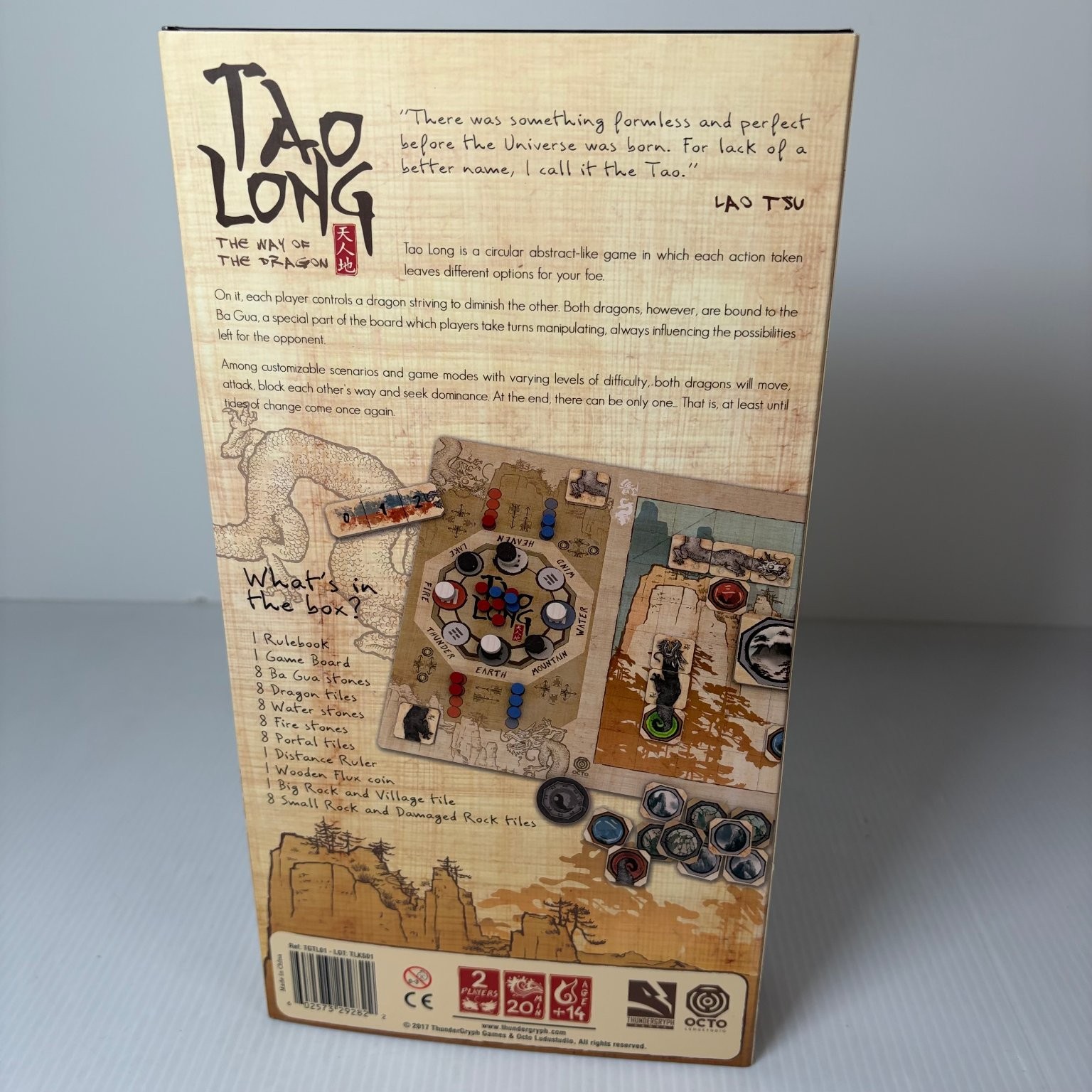 Tao Long: The Way of the Dragon Rare Kickstarter Golden Bundle Pledge
