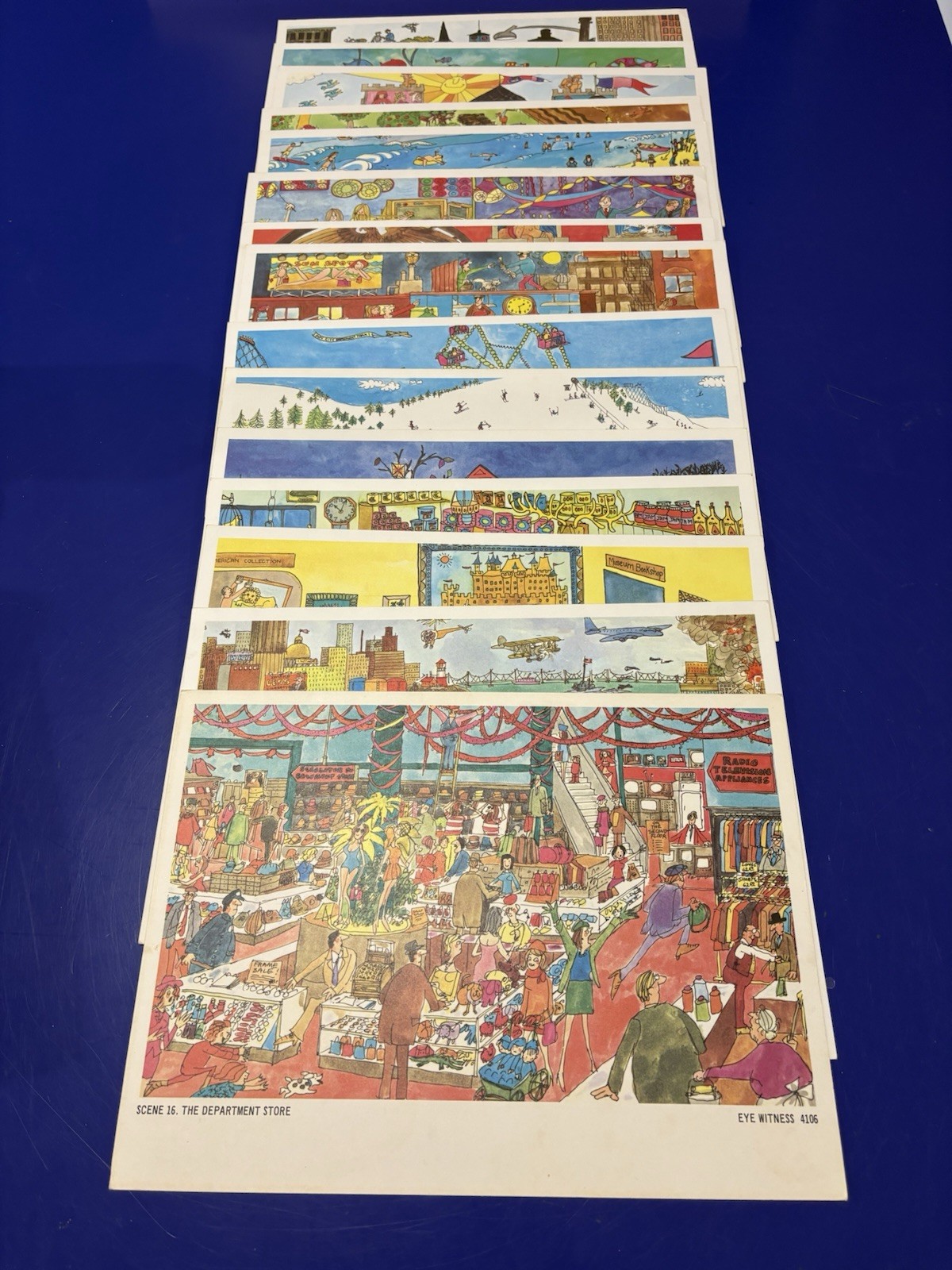 Vintage Eye Witness Game. ©️1971 Milton Bradley Co.