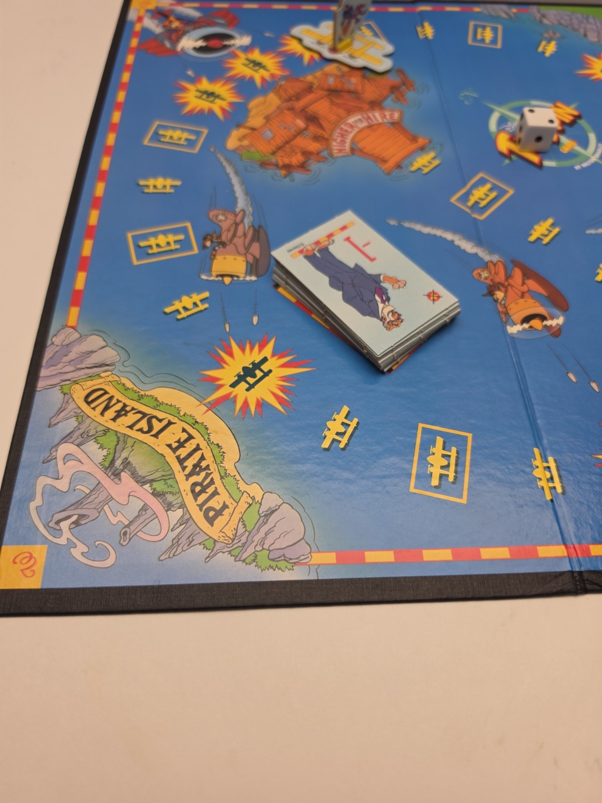Disney Tale Spin Board Game 1991 No Box Complete Rare