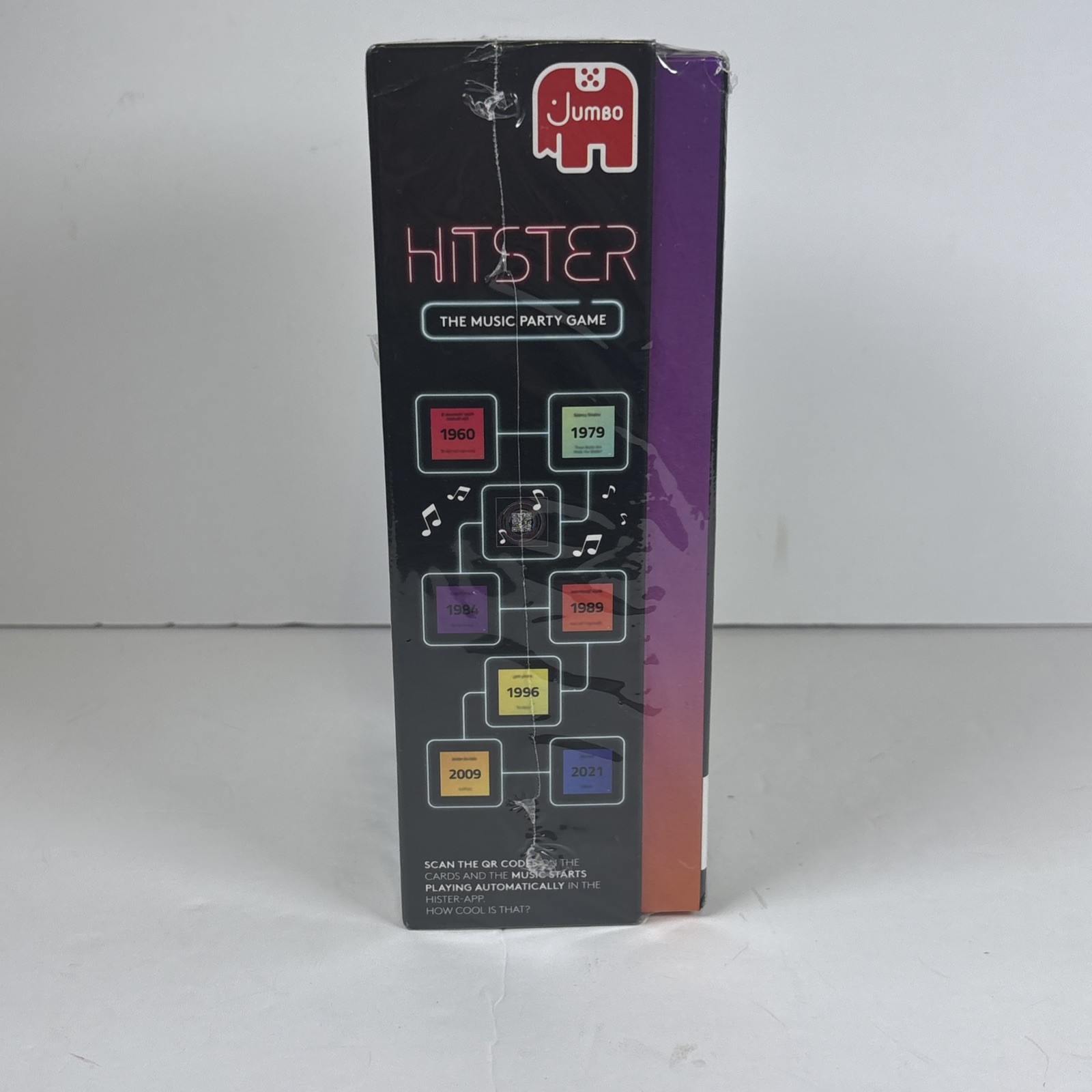 HITSTER The Music Party Game JUMBO Decades of Amazing Hits W/ App New Sealed