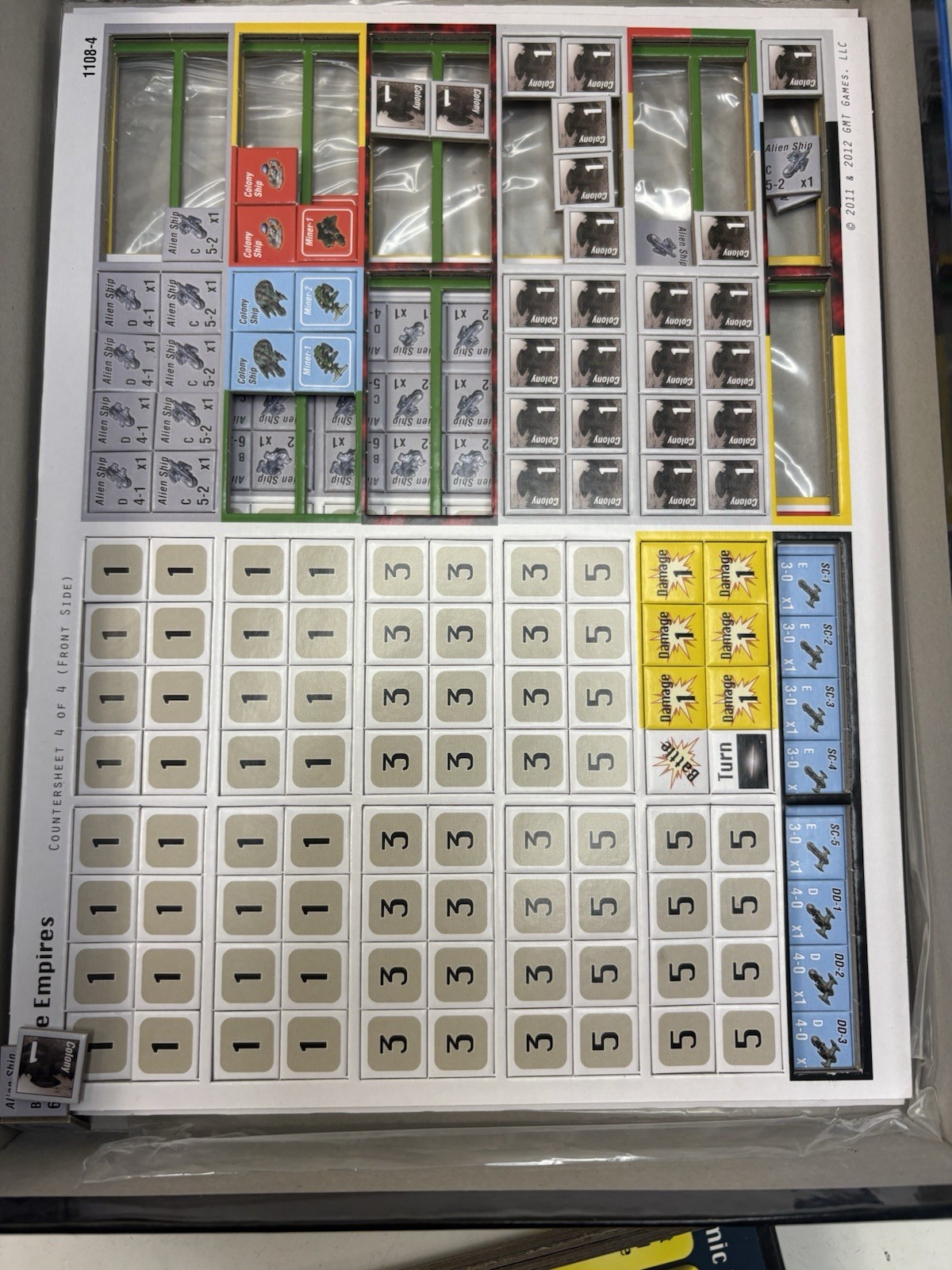 Space Empires 4X (Third Printing) 2017 (GMT Games)