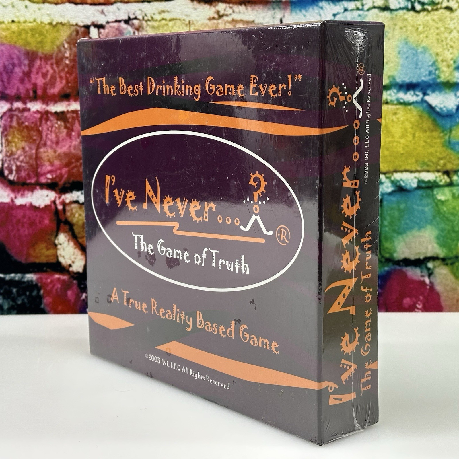 I’ve Never…The Game of Truth A True Reality Based Game 2003 Drinking Fun NEW!