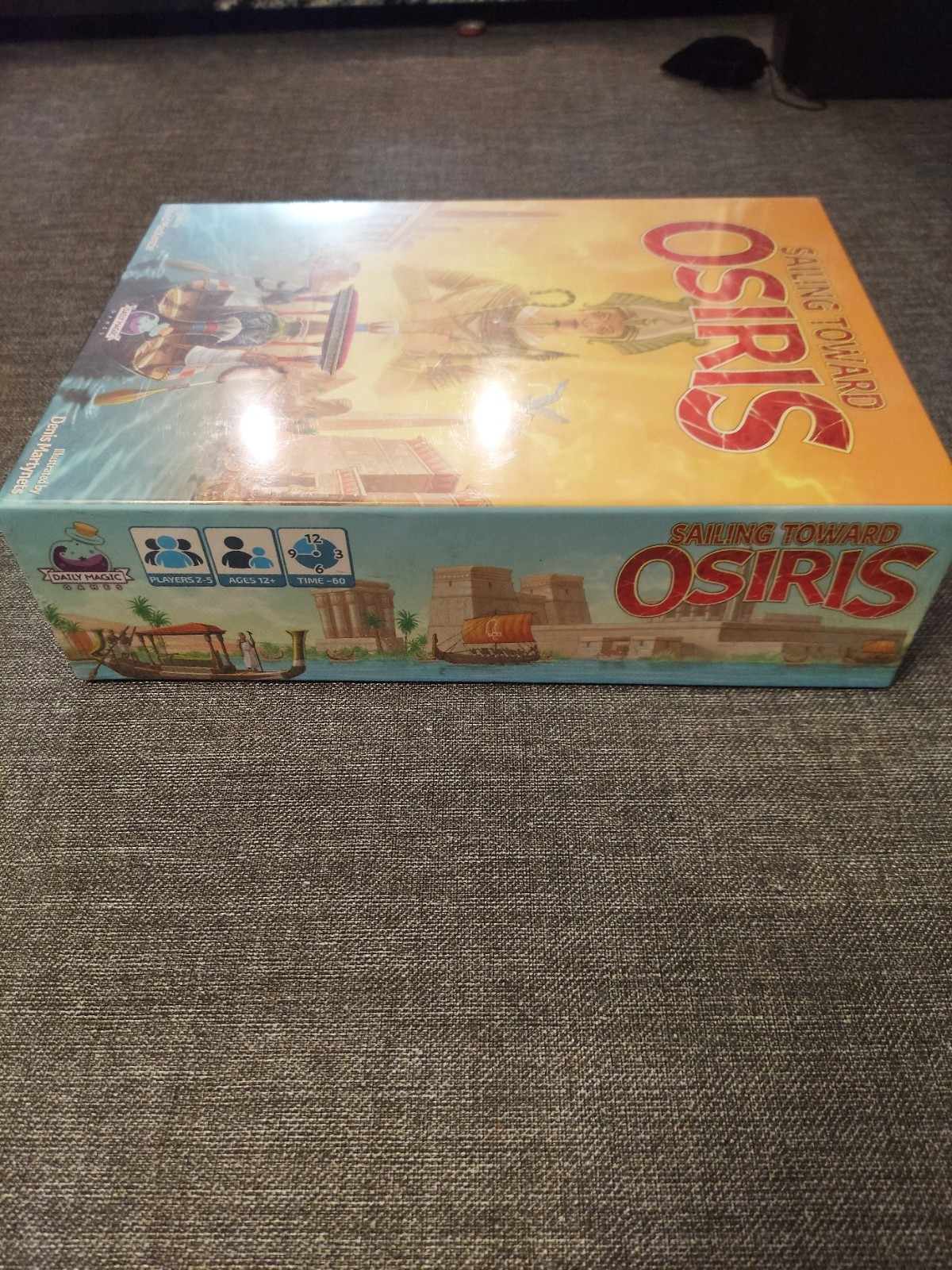 Sailing Towards Osiris Board Game – Daily Magic Games – New & Sealed