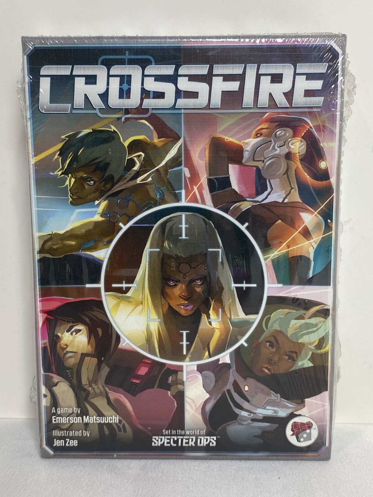 Crossfire Board Game By Plaid Hat Games -Specter Ops,Brand New & Sealed