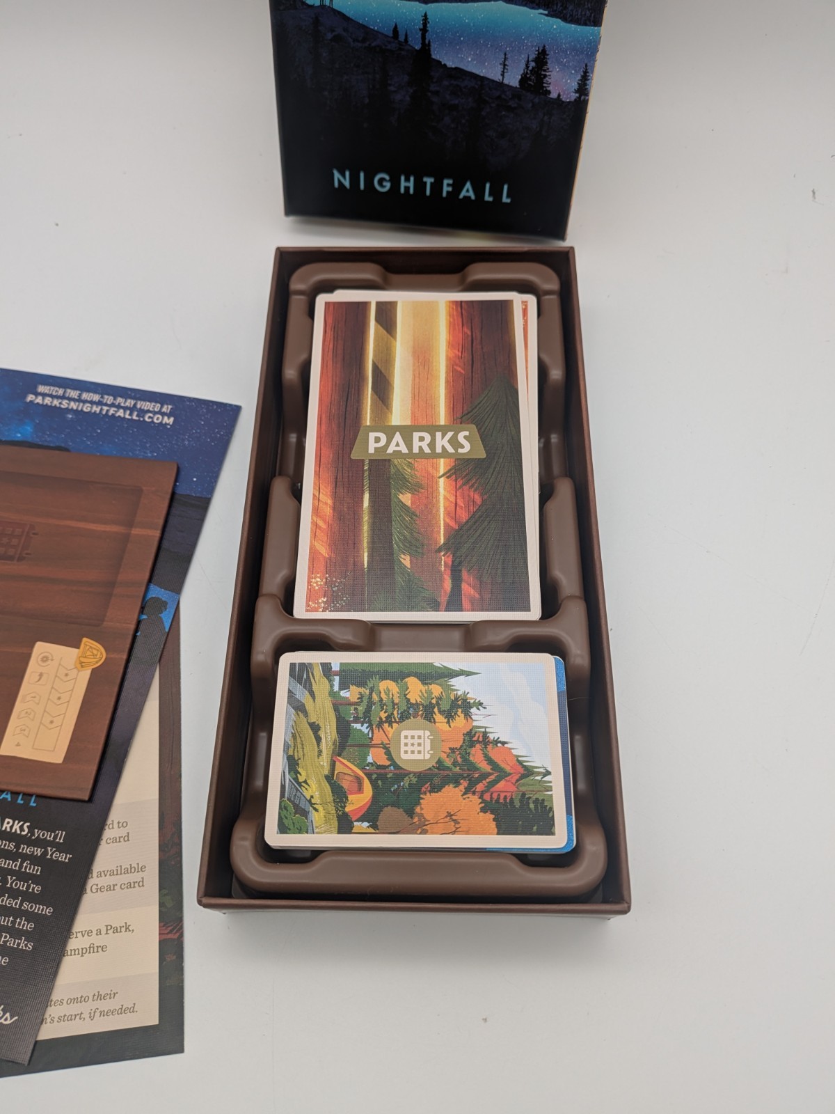 Parks 1st Ed Kickstarter Editio & Nightfall Expansion OOP