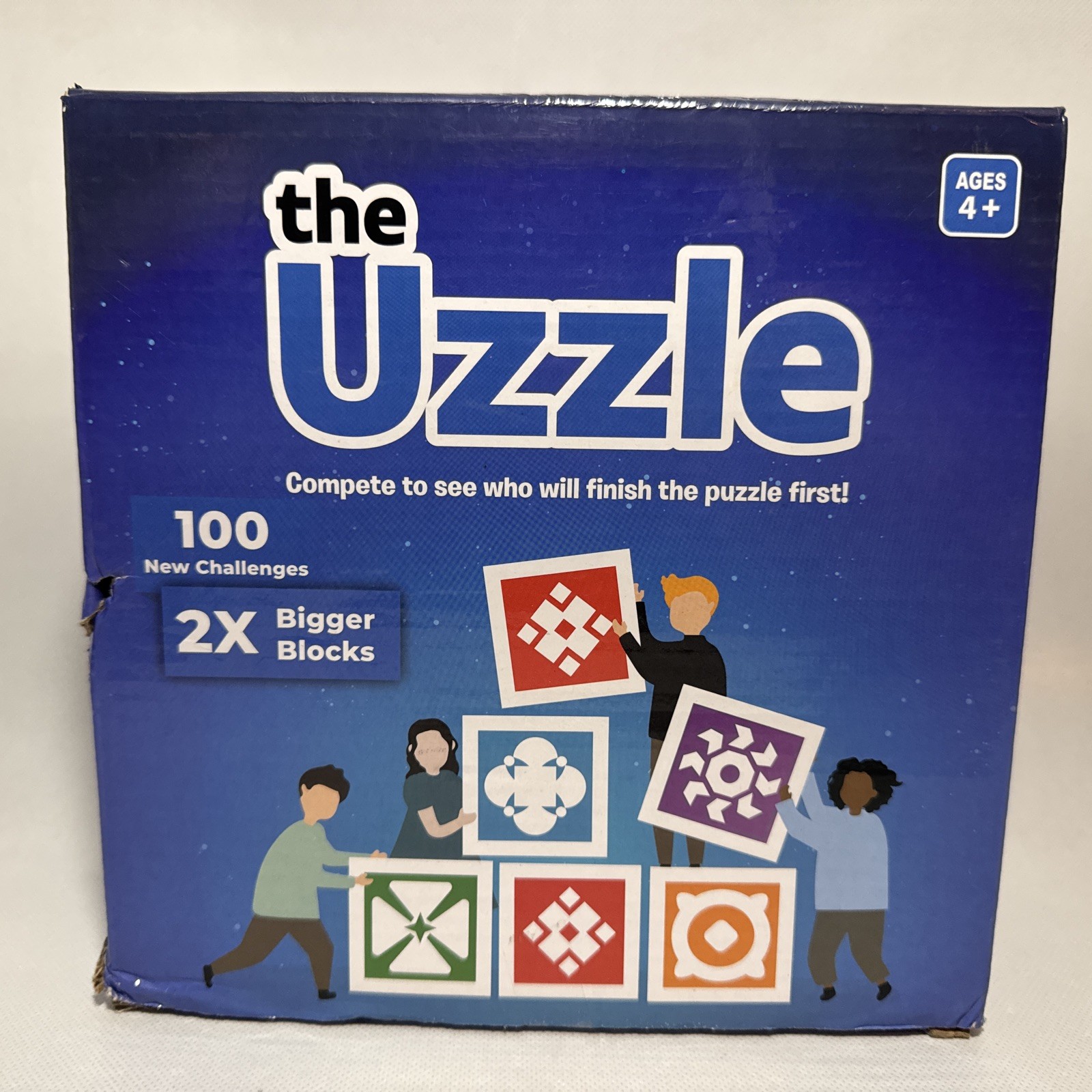 THE UZZLE 2.0 Popular Card / Board Game Family Adults Kids 4+ 100 New Challenges
