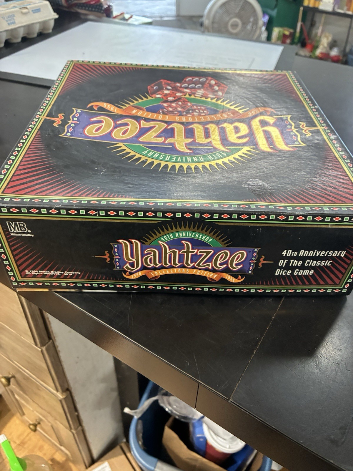Milton Bradley 40th Anniversary Collector’s Edition Yahtzee Complete Game 4614