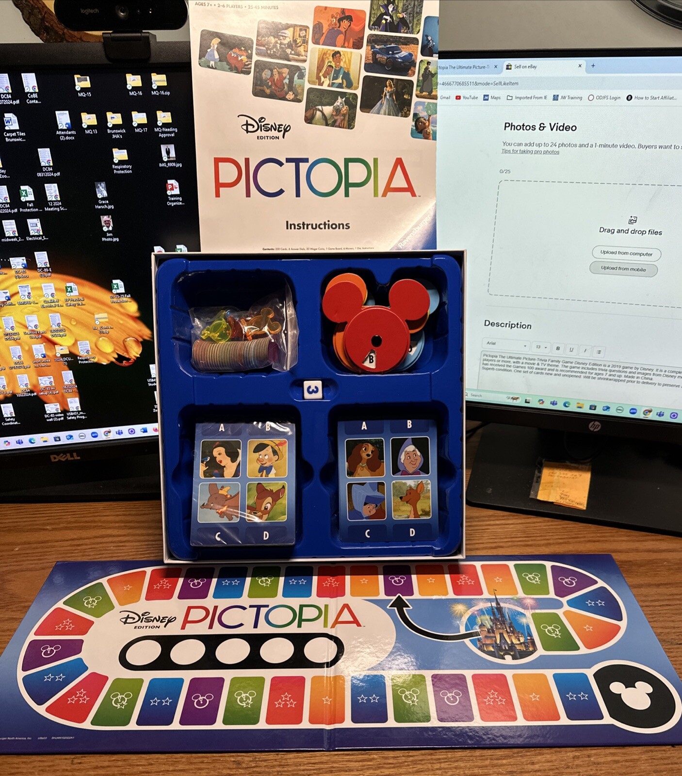 Pictopia The Ultimate Picture-Trivia Family Game Disney Edition – 100% Complete