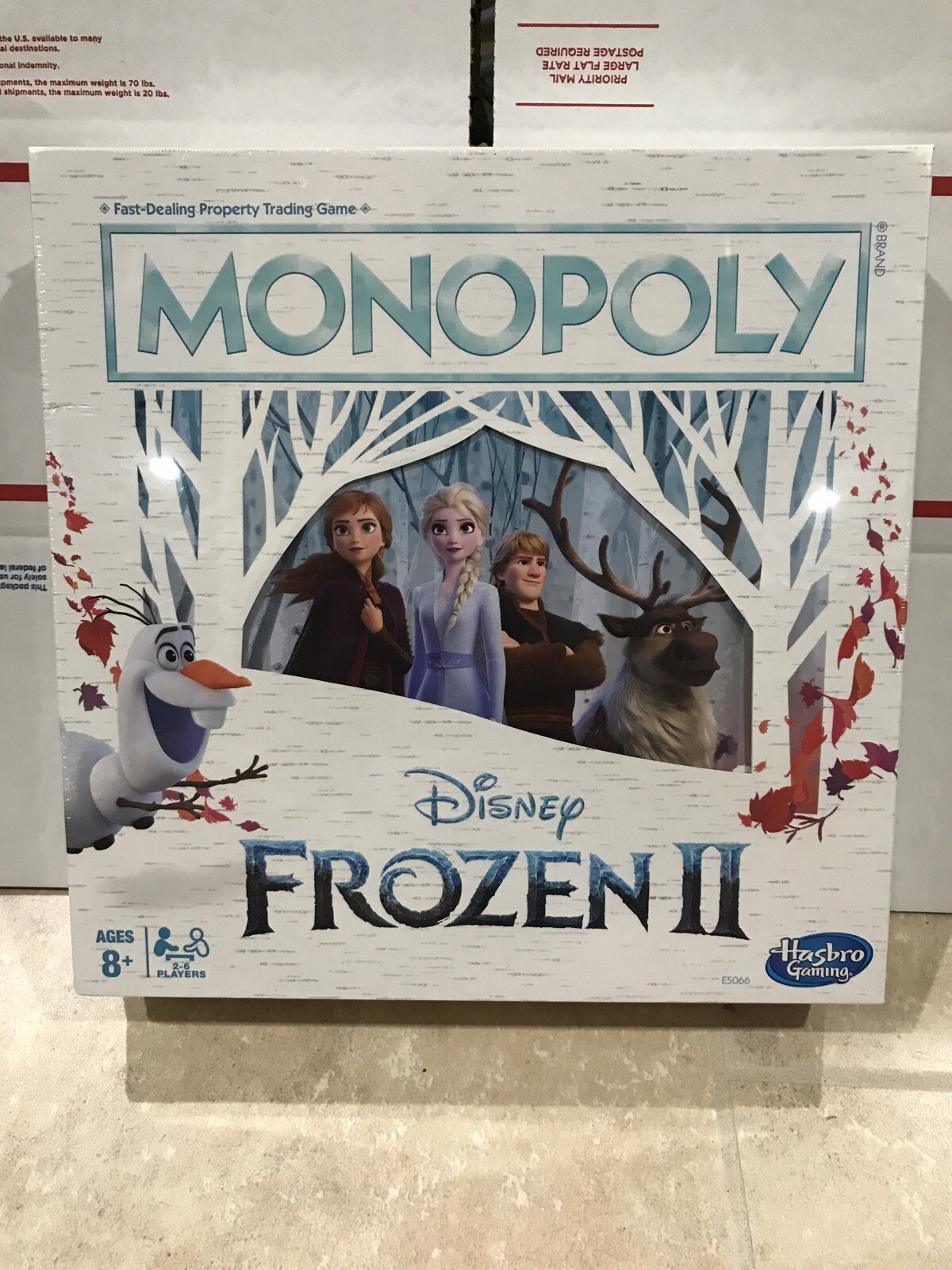 NEW SEALED! Disney Frozen 2 Monopoly! Toy Very Rare Elsa Anna Olaf Board Game